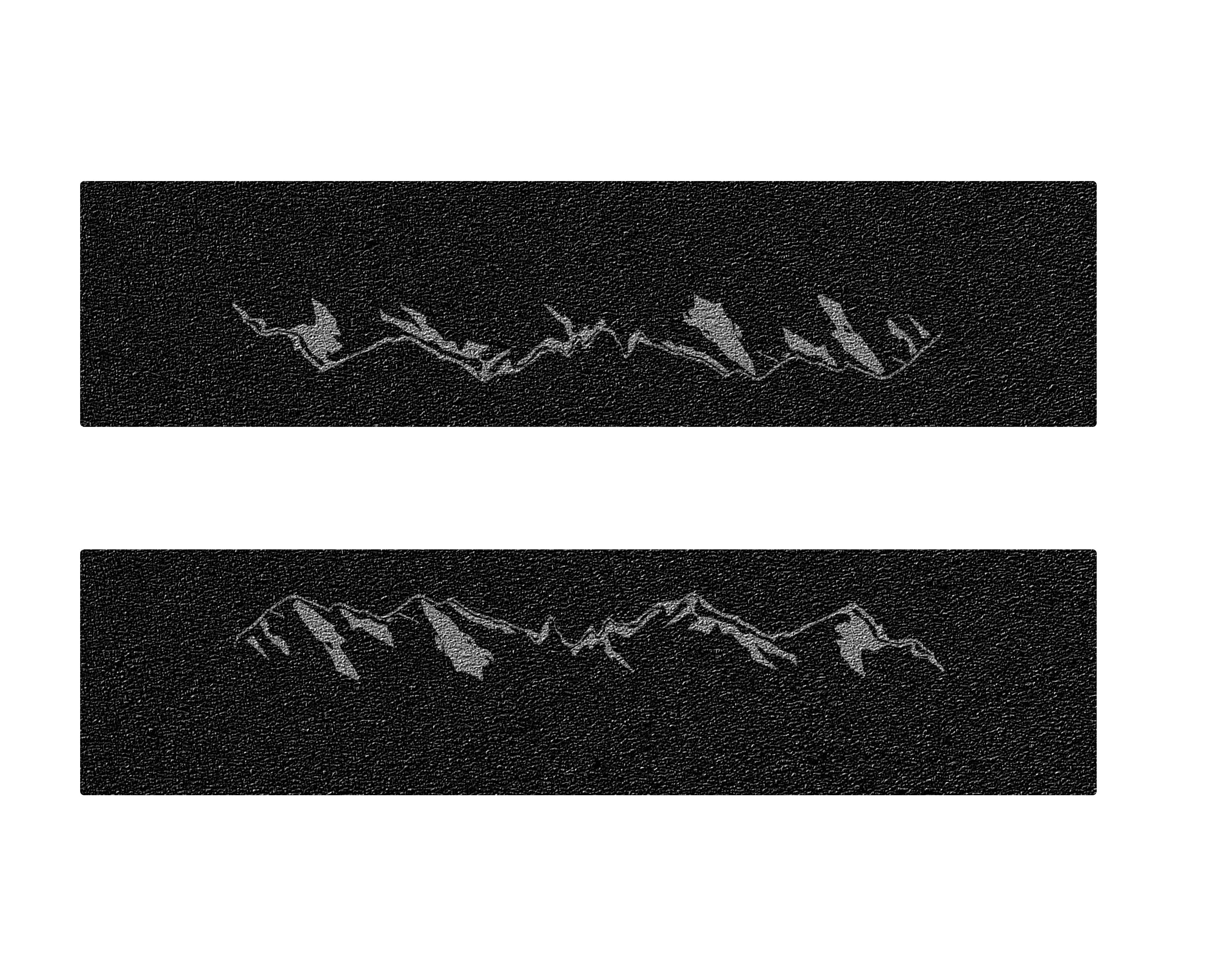 Textured Door Sill Overlays Fits 2020-2026 Toyota Highlander