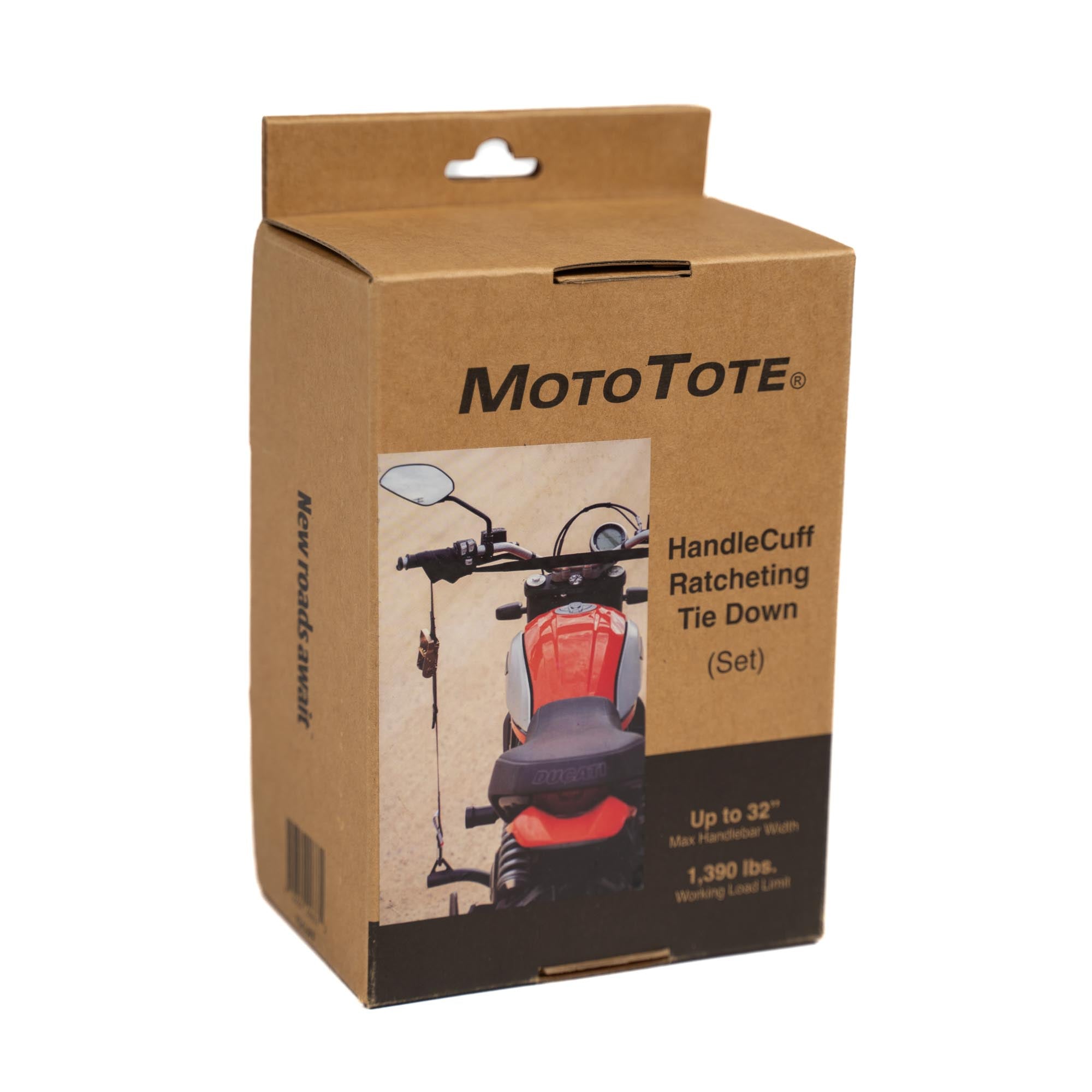 MotoTote HandleCuff Ratcheting Tie Downs