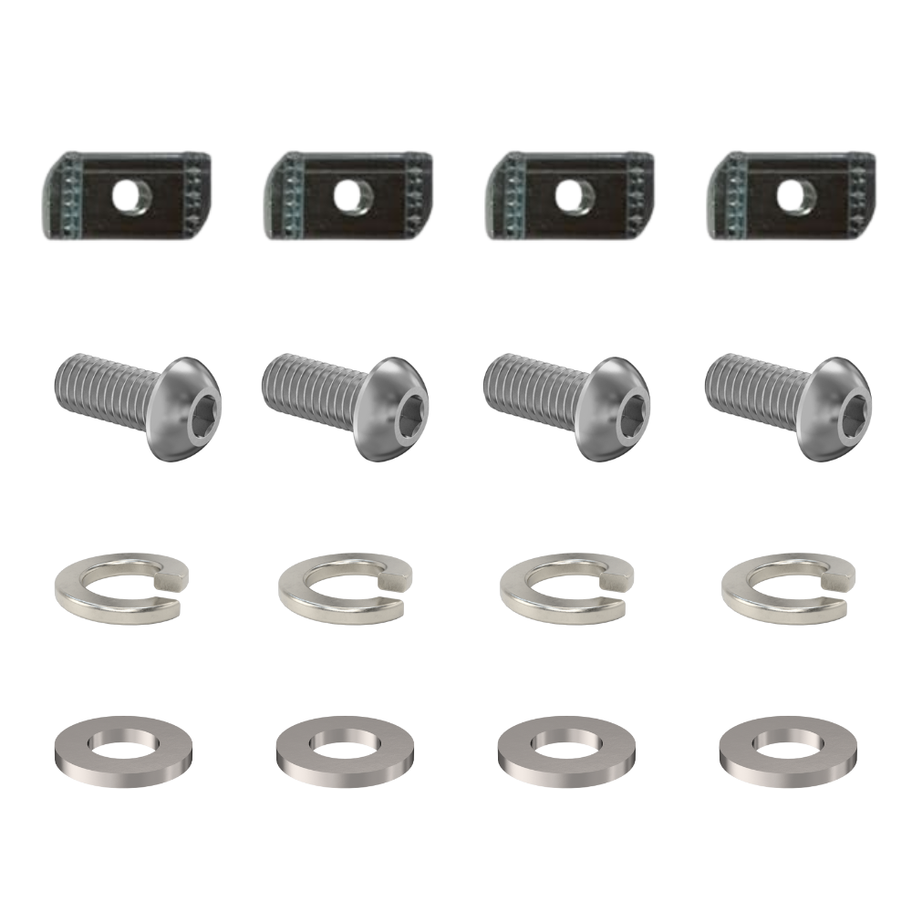 Overland Kitted mounting hardware for MAXTRAX mounts, universal fit