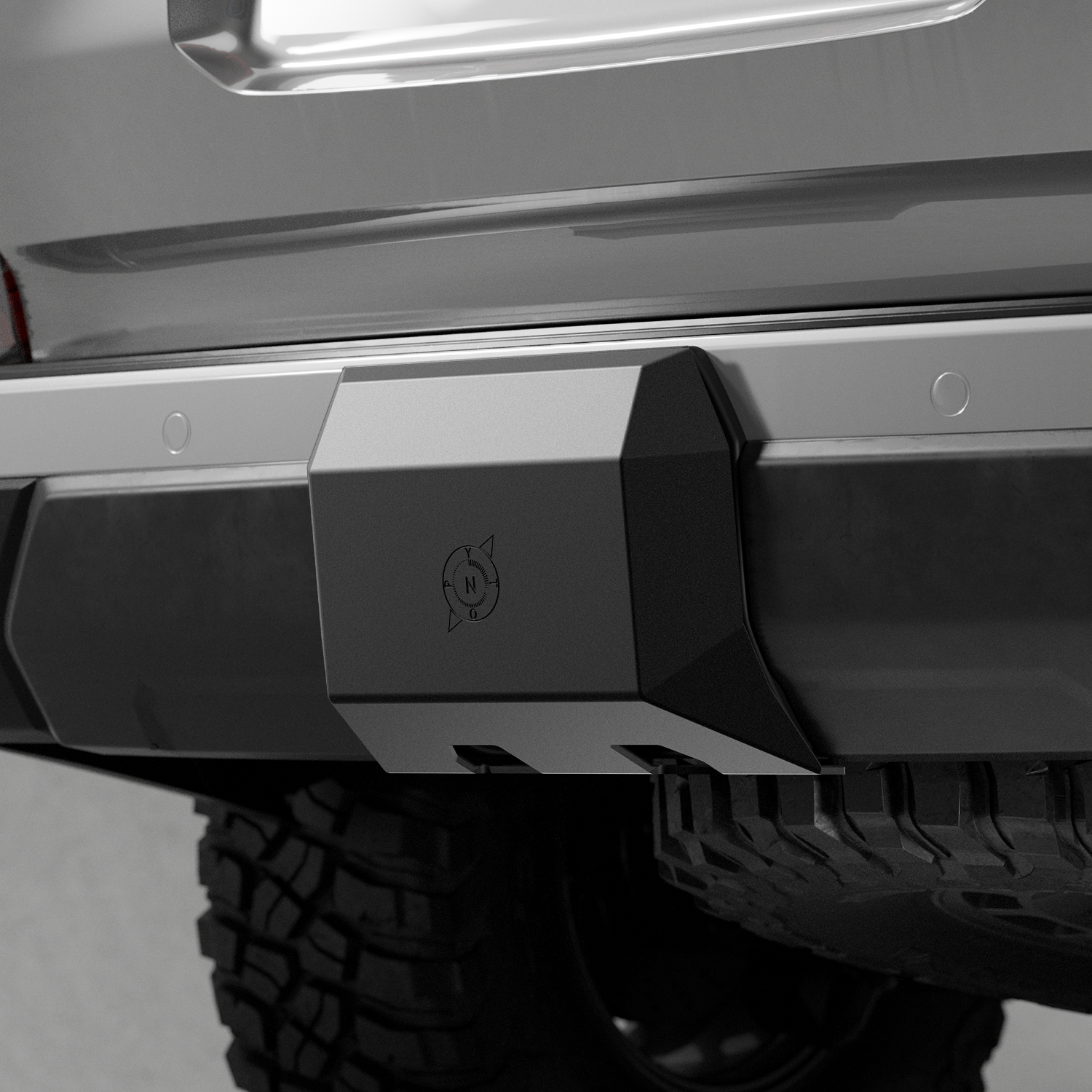 2024-Current Lexus GX550 Rear Hitch Skid Cover