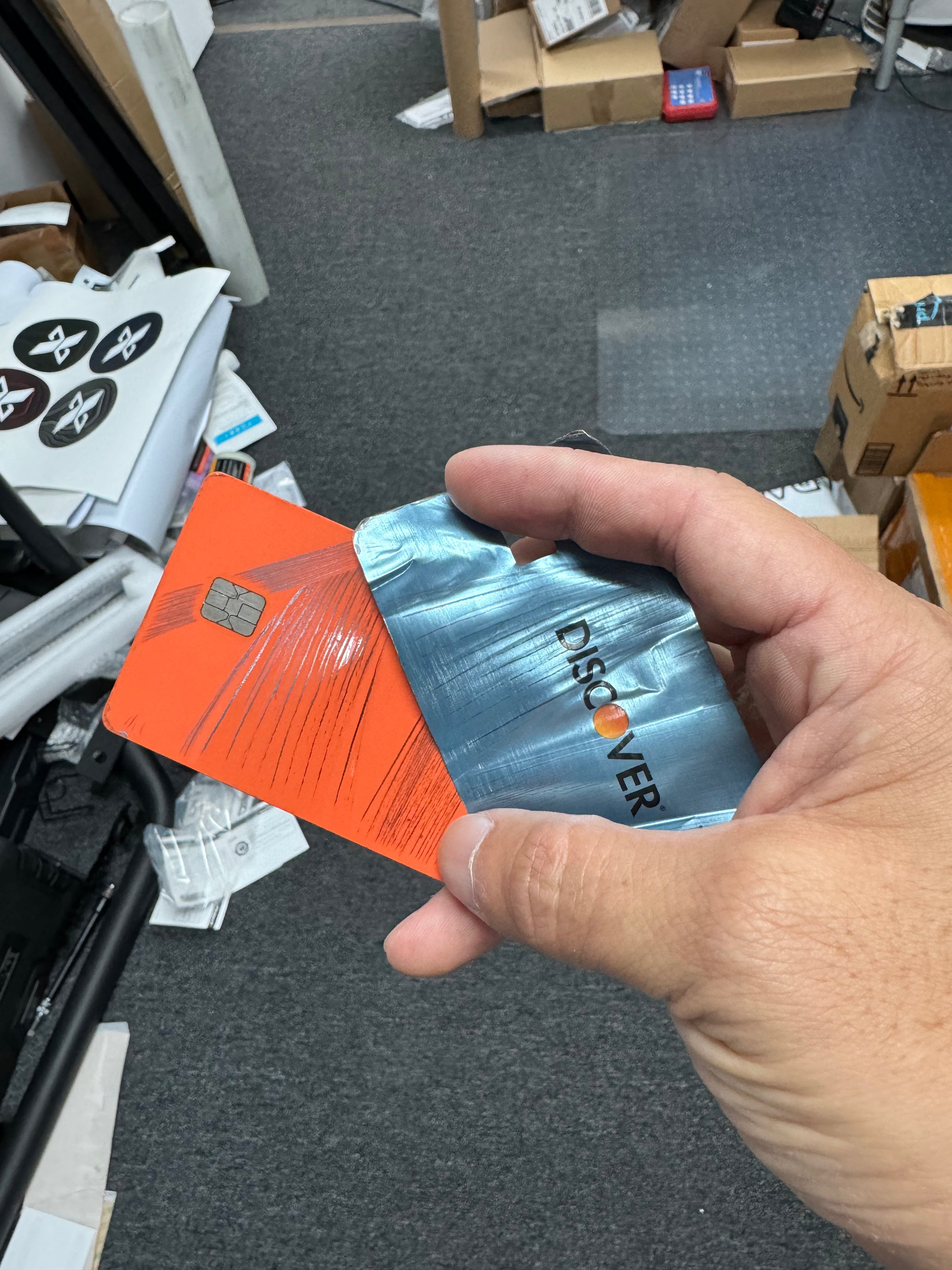 Hawk Tuah Spit on That Thang 2024 Credit Card Overlay Sticker