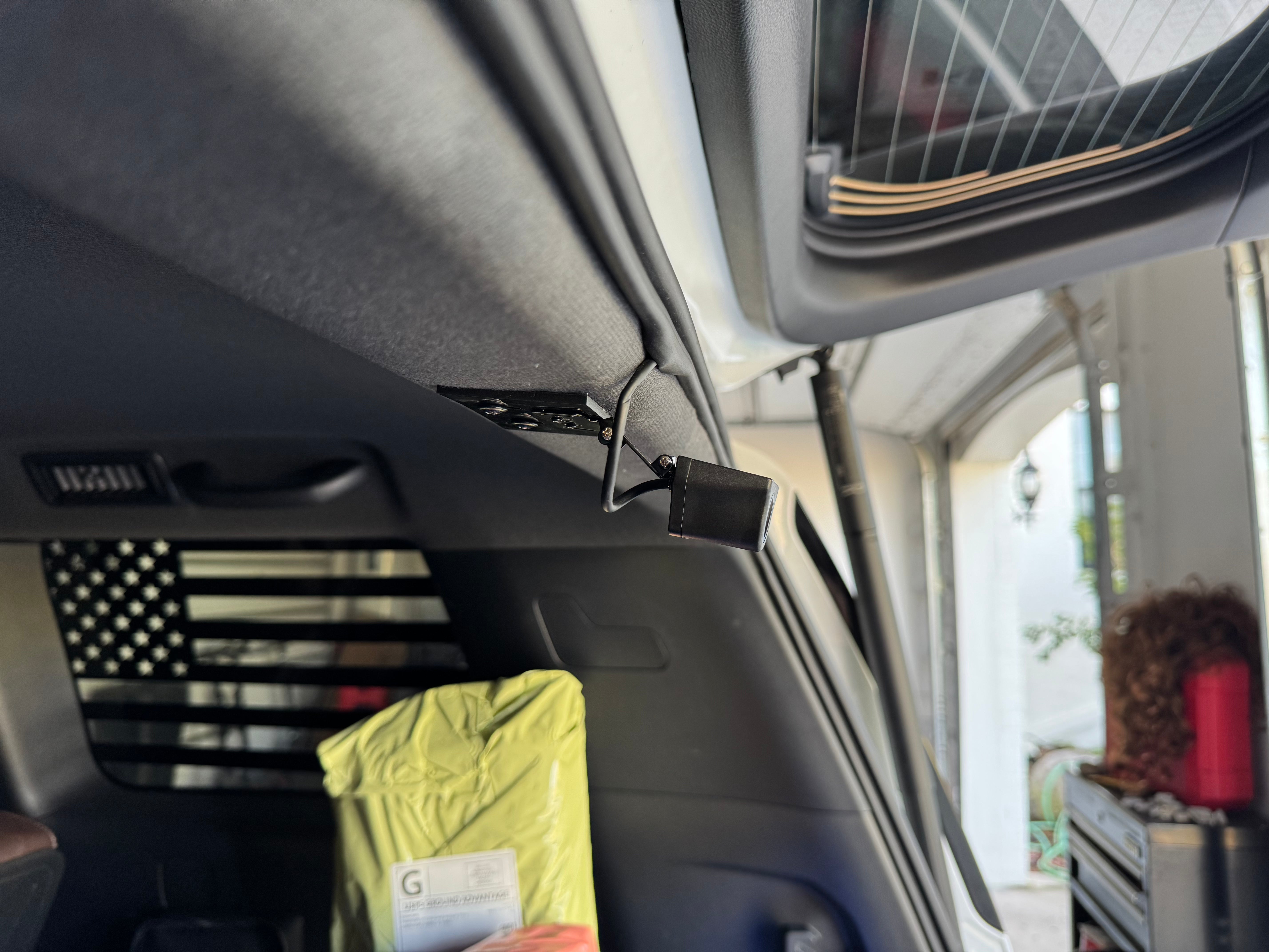 Custom Mounting Plate for Car DVR Rear Camera (Wolfbox, FitcamX, etc) - 2024+ Land Cruiser / GX 550