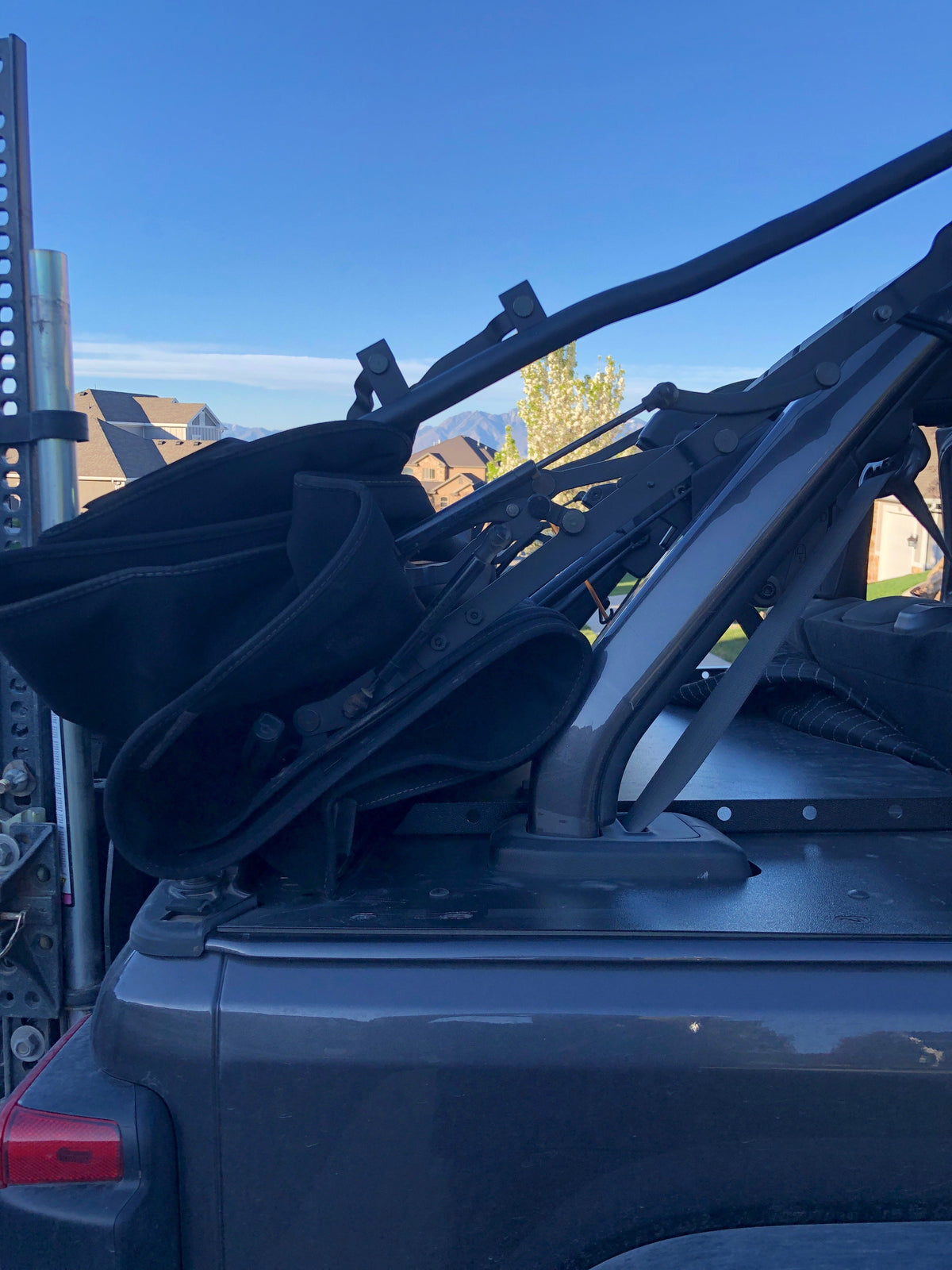 Diabolical Soft Top Cover - Jeep Wrangler (Folded Soft Top Over Slipstream)