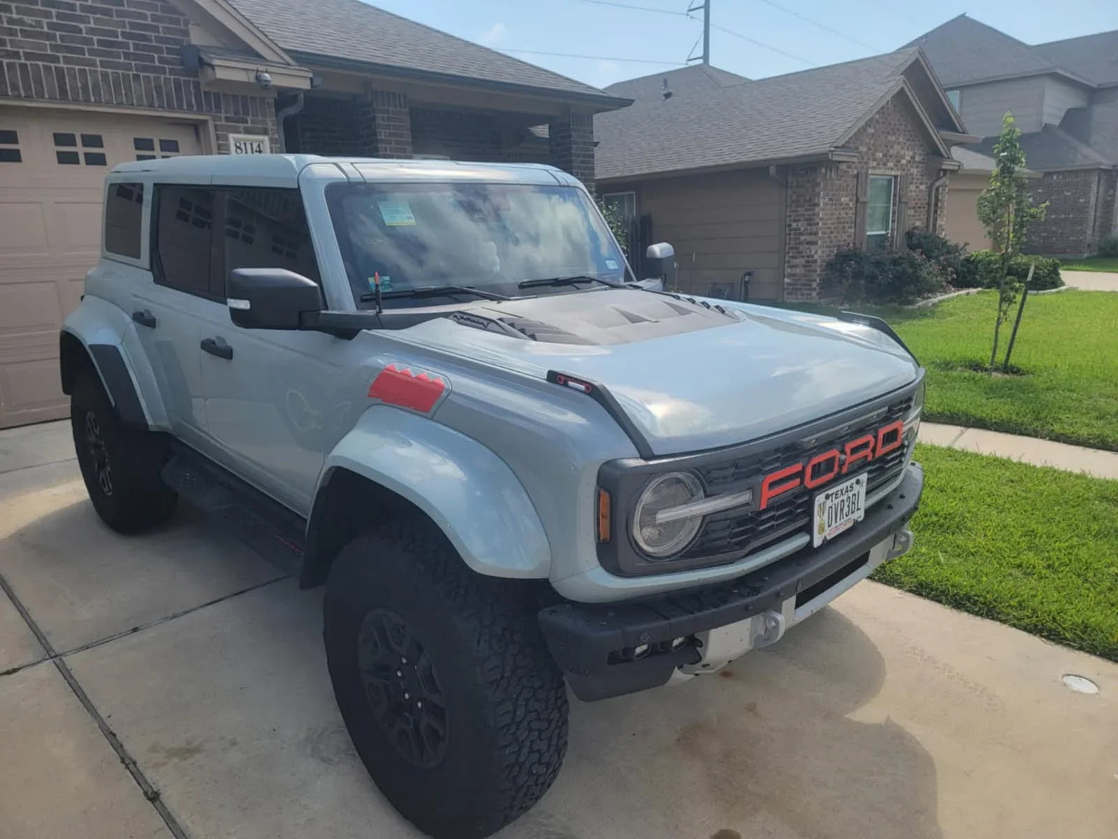 Fender Vent Overlay Kit - 2022+ Bronco Raptor