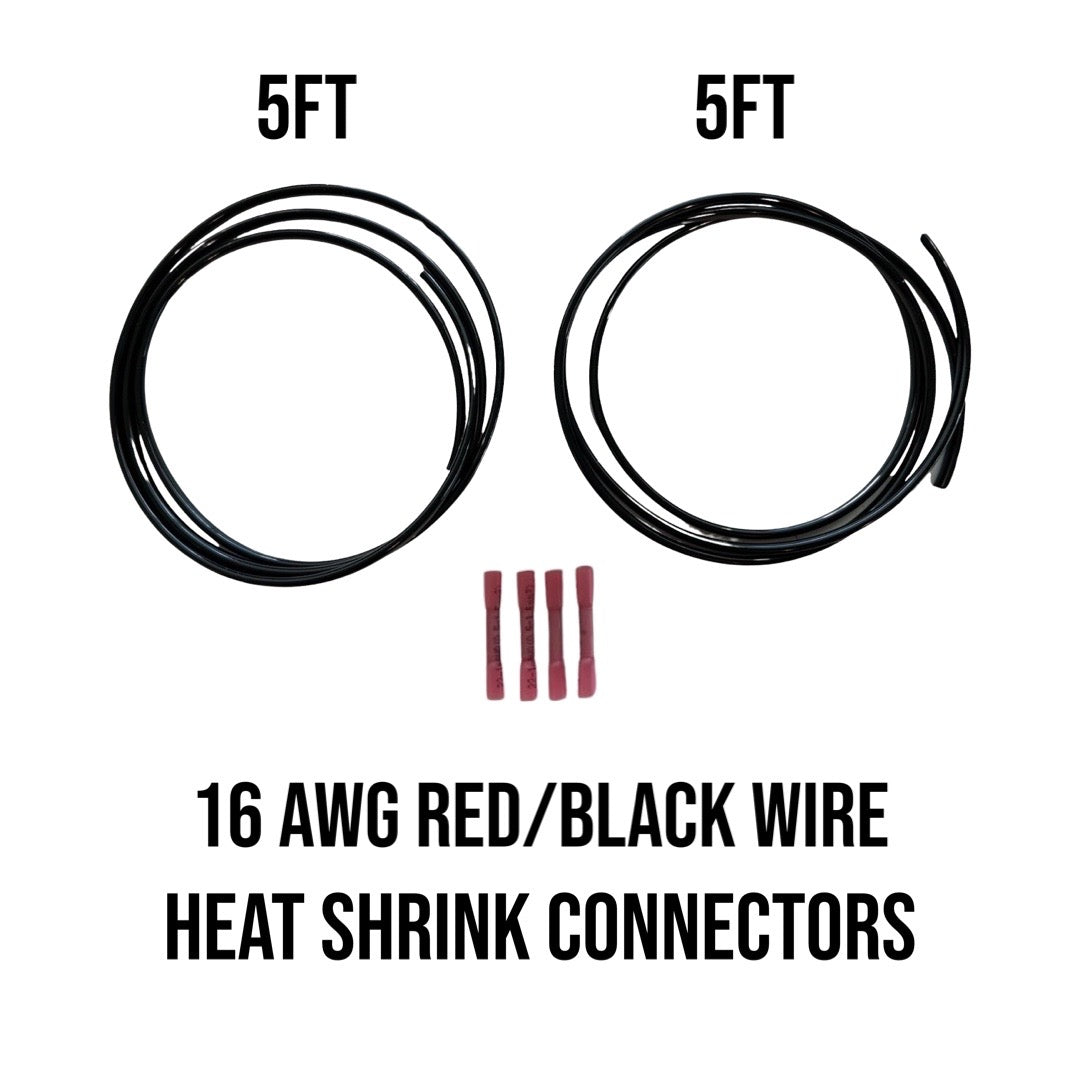 Gatekeeper 16 AWG "2 Lead" Wire Extension Kit (Red/Black)