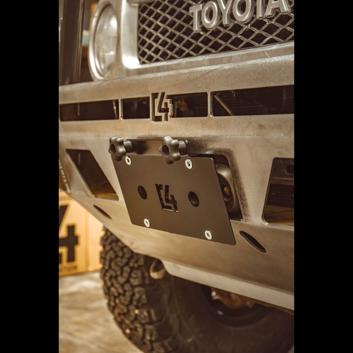 C4 Fabrication Hawse License Plate Mount