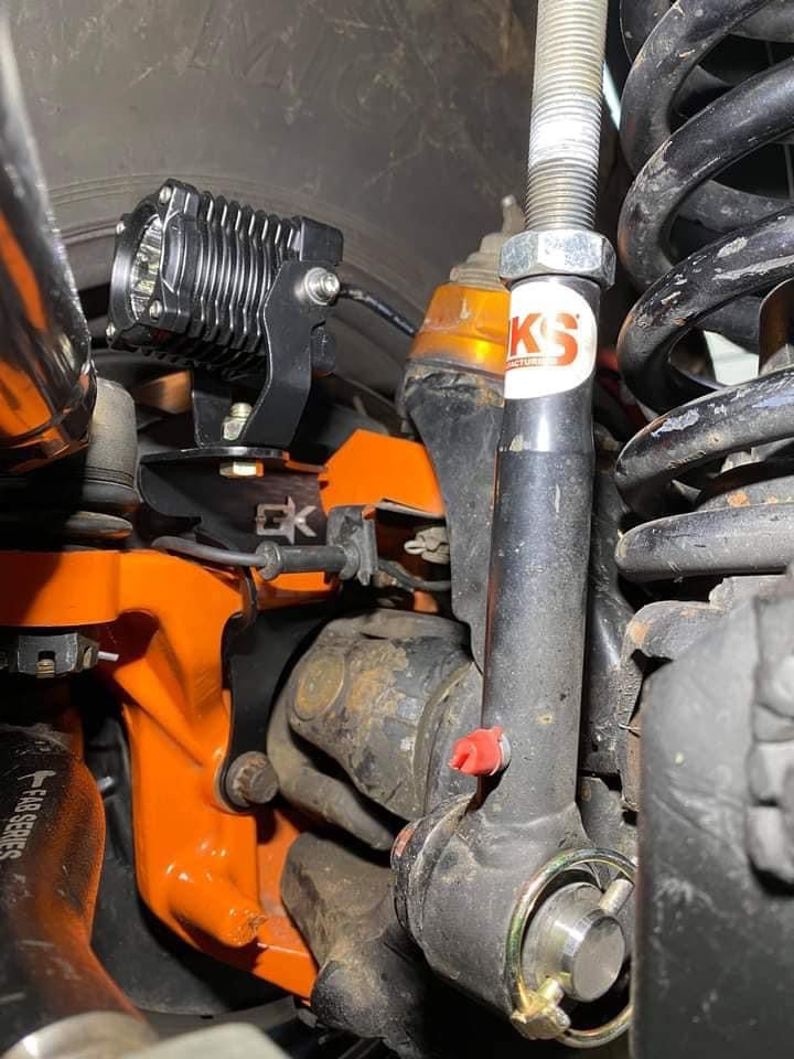 GateKeeper Off-Road 2007-2018 Jeep Wrangler JK Steerable Knuckle Pod Light Mounts Fits Dana 30/44 Axles