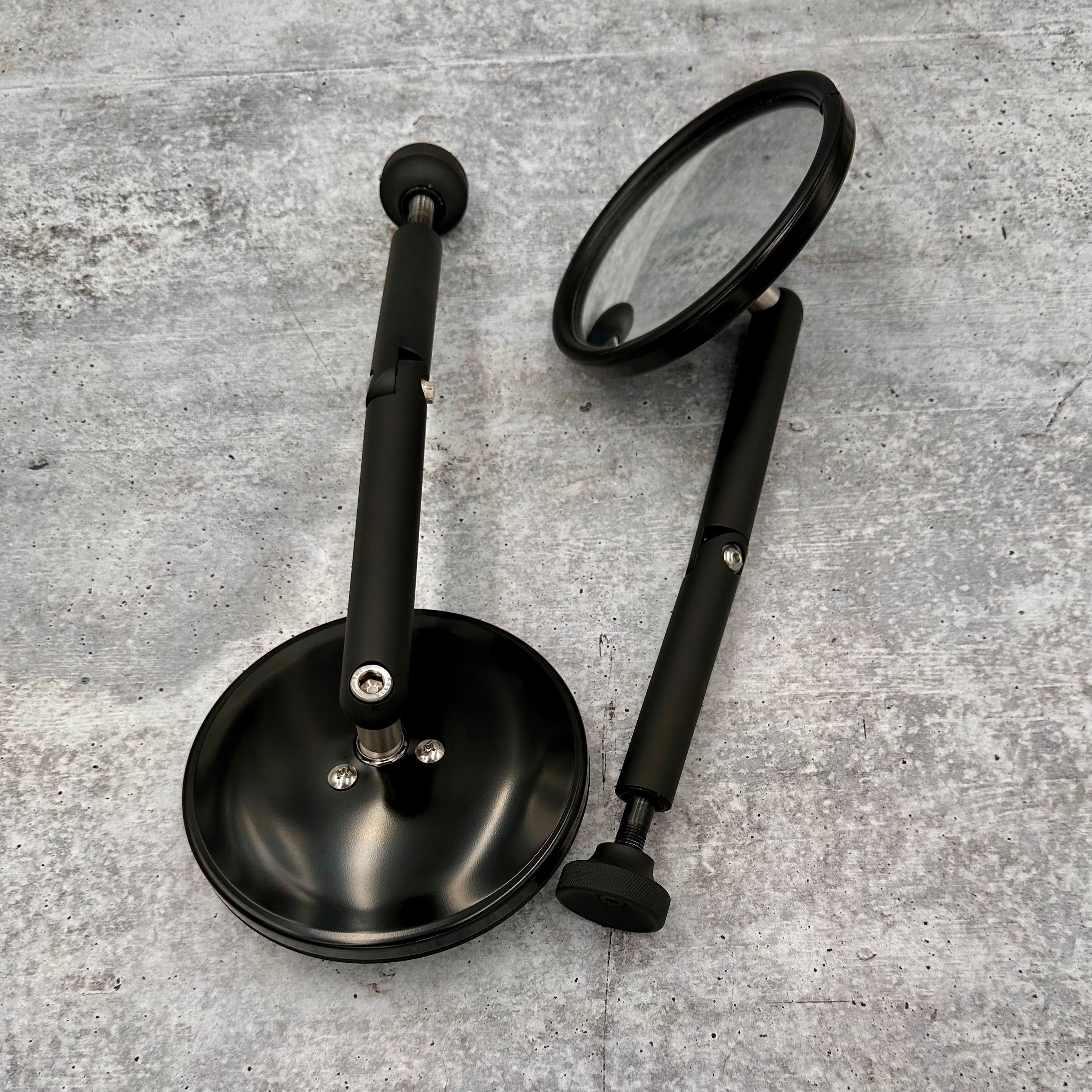 Espejos laterales desmontables de 8 pulgadas para todoterrenos CMM (no incluye soportes para espejos)