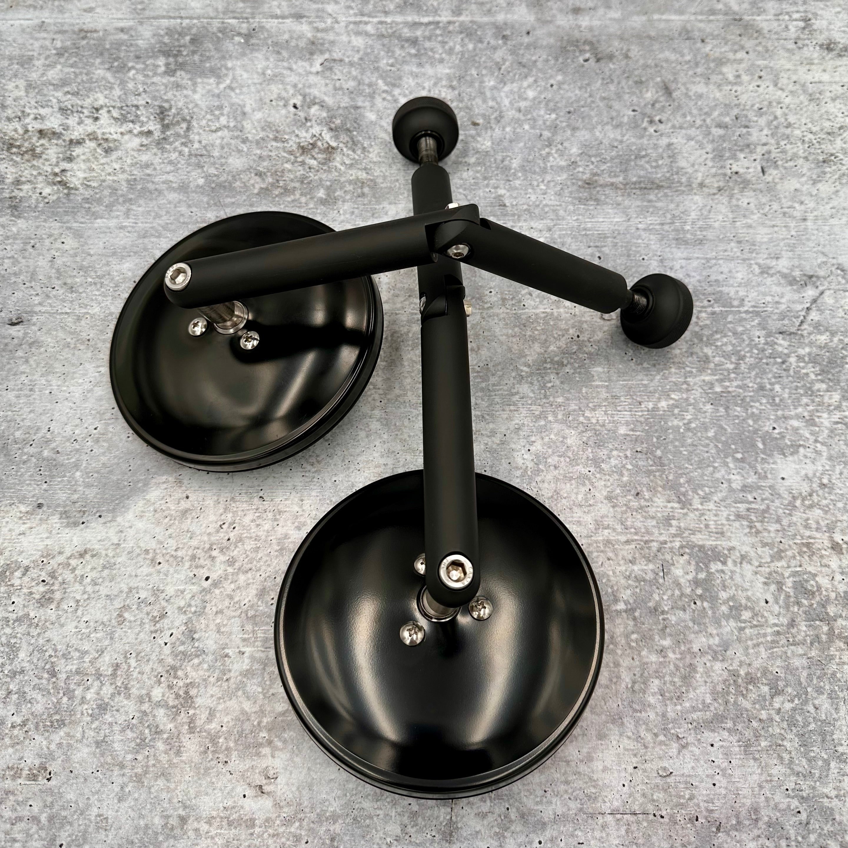 Espejos laterales desmontables de 8 pulgadas para todoterrenos CMM (no incluye soportes para espejos)