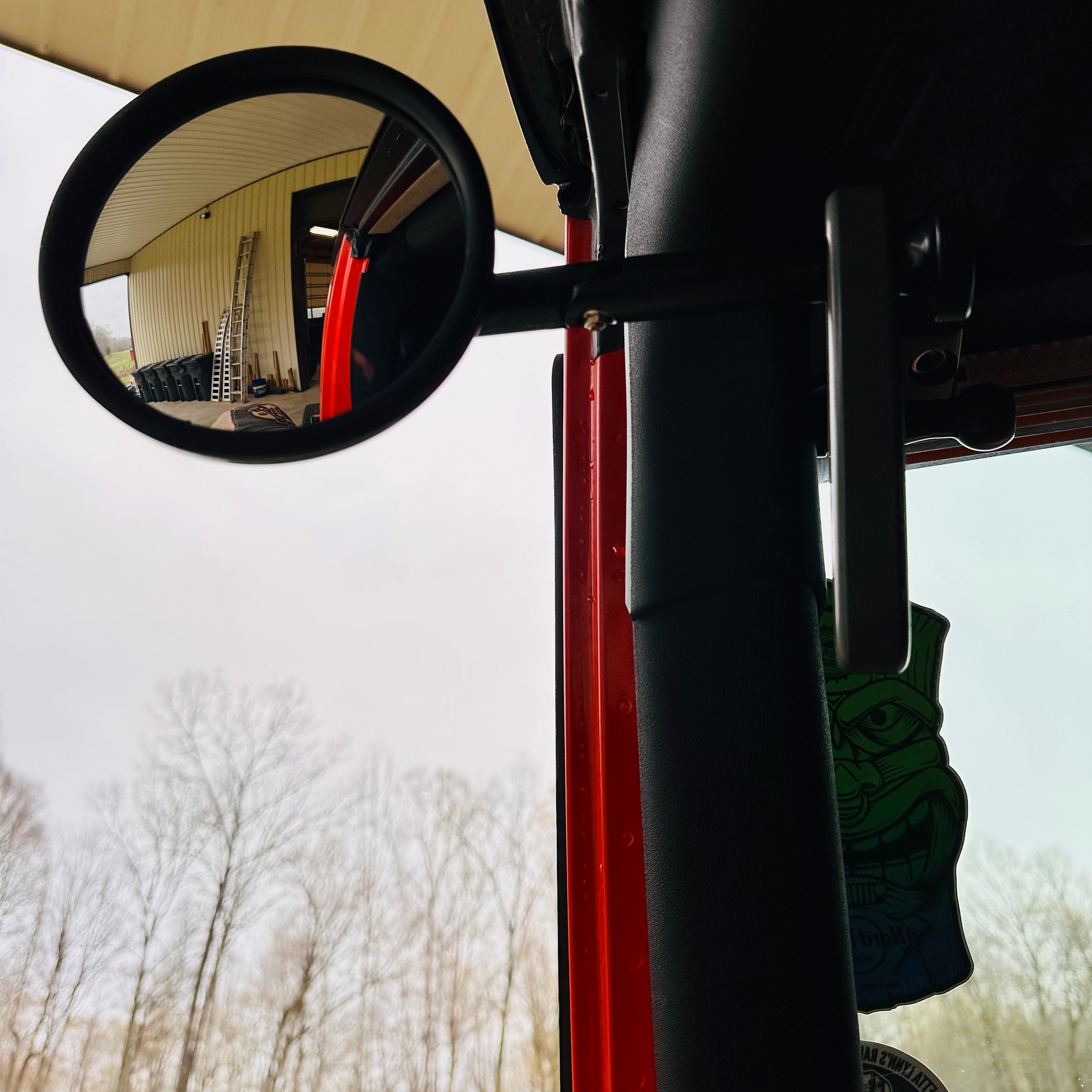 Espejos laterales separables de 6 pulgadas para Jeep todoterreno CMM