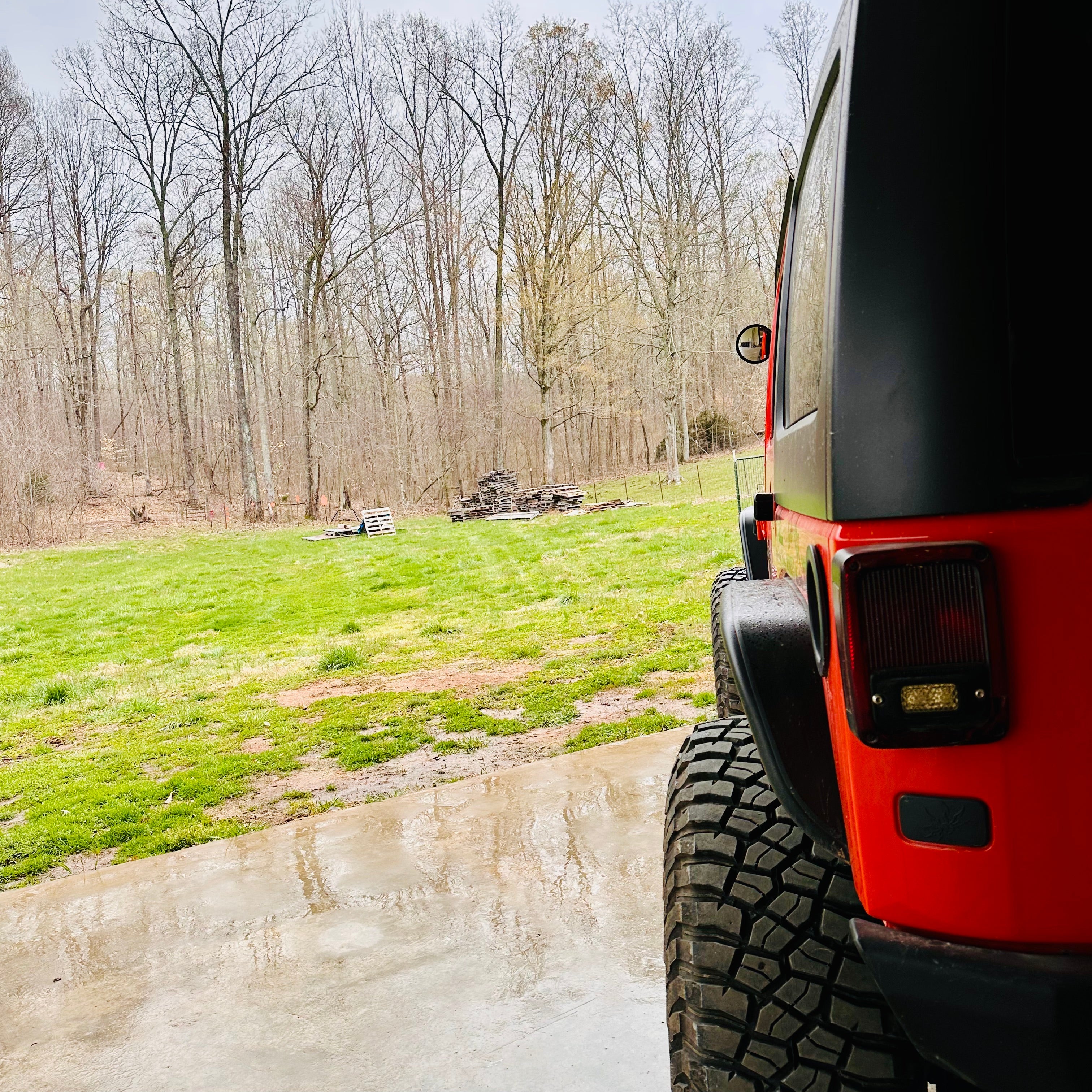 Espejos laterales separables de 6 pulgadas para Jeep todoterreno CMM