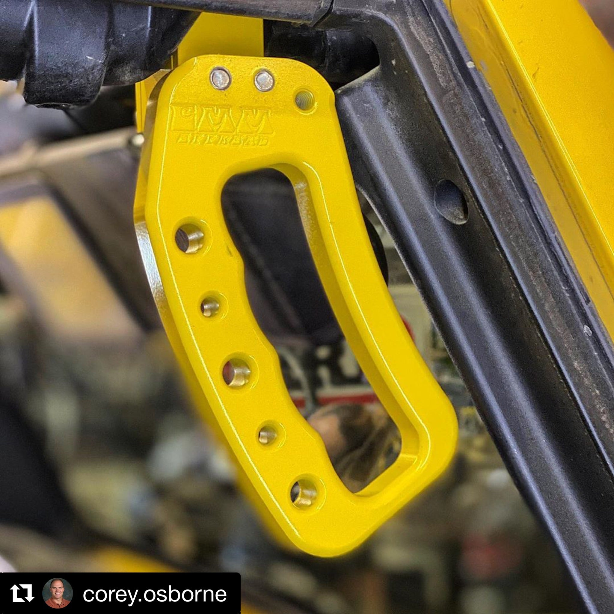 CMM Offroad TJ/LJ/YJ Billet Front Grab Handles (1987 - 2006)