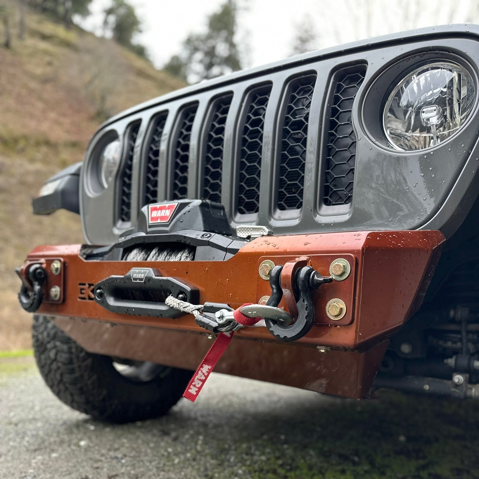 Gatekeeper Jeep JL/JT Gauntlet Front Bumper w/Winch Plate 2018+