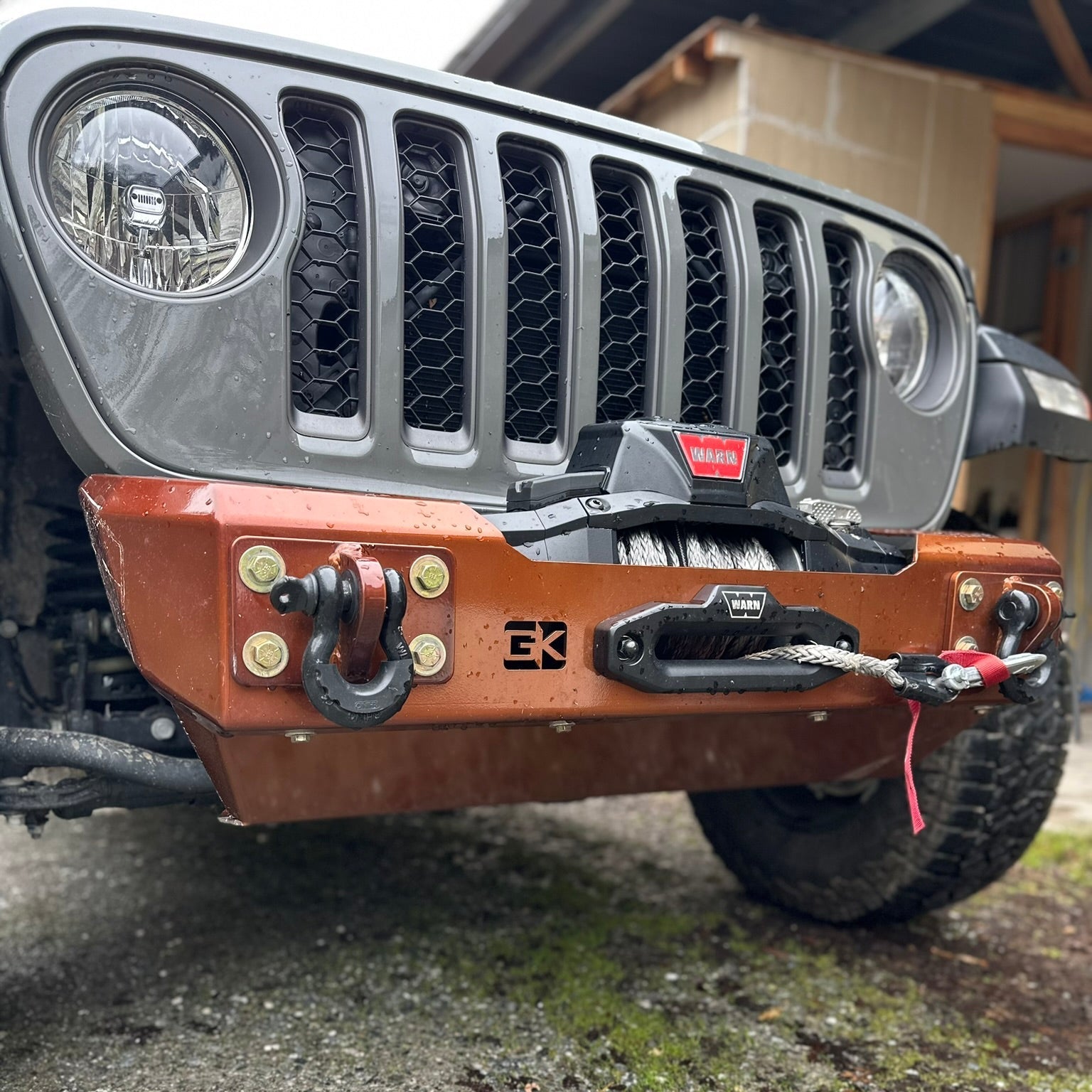 Gatekeeper Jeep JL/JT Gauntlet Front Bumper w/Winch Plate 2018+