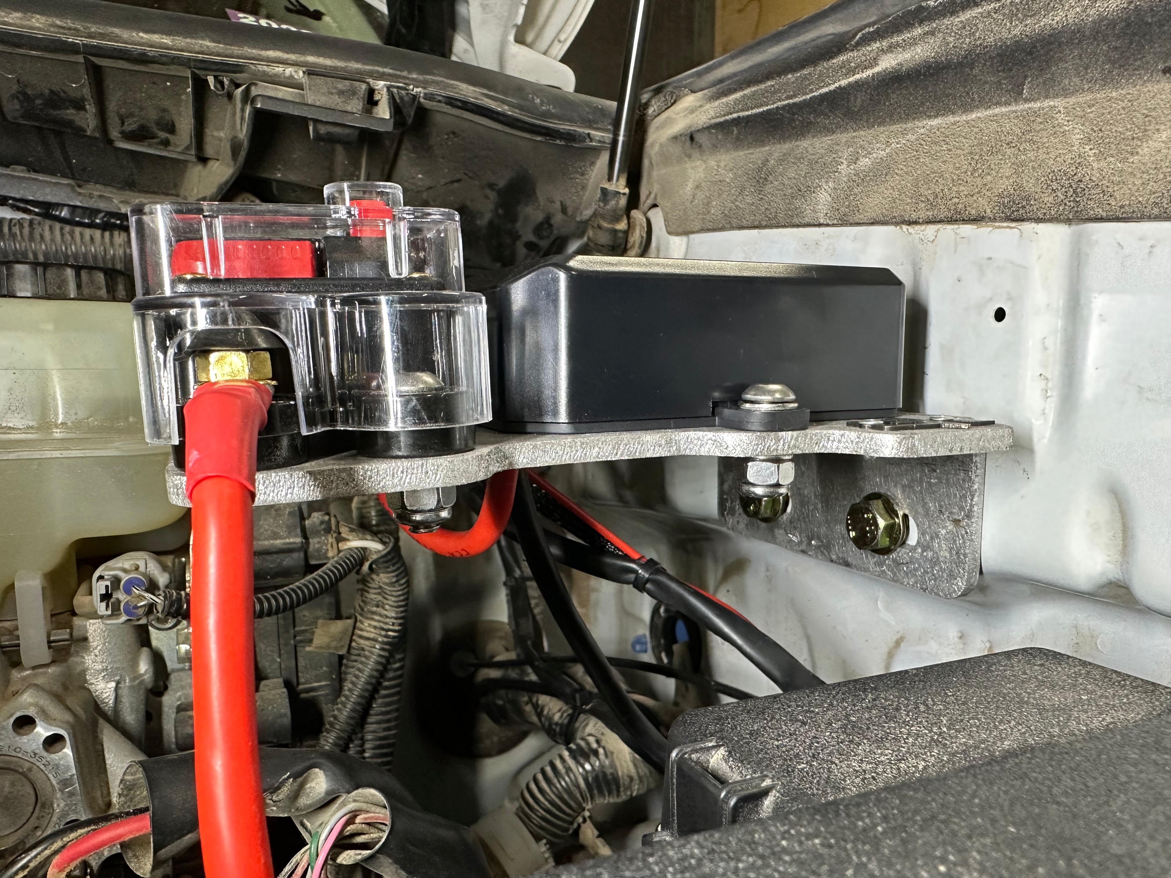 2010-2024 Toyota 4Runner Auxbeam Engine Bay Controller Mount