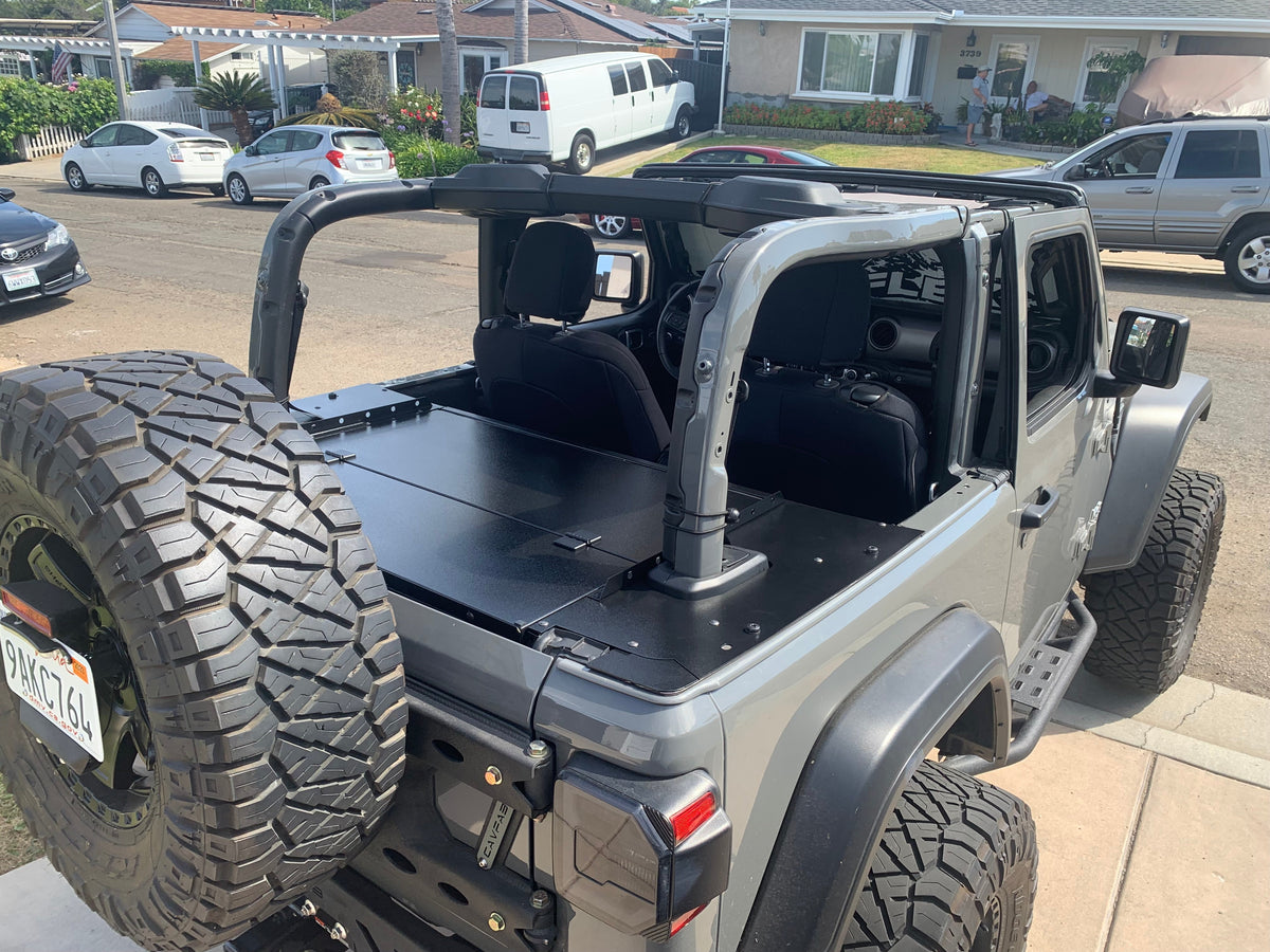 Diabolical Inc Slipstream for Jeep Wrangler JK 2-door, folding top