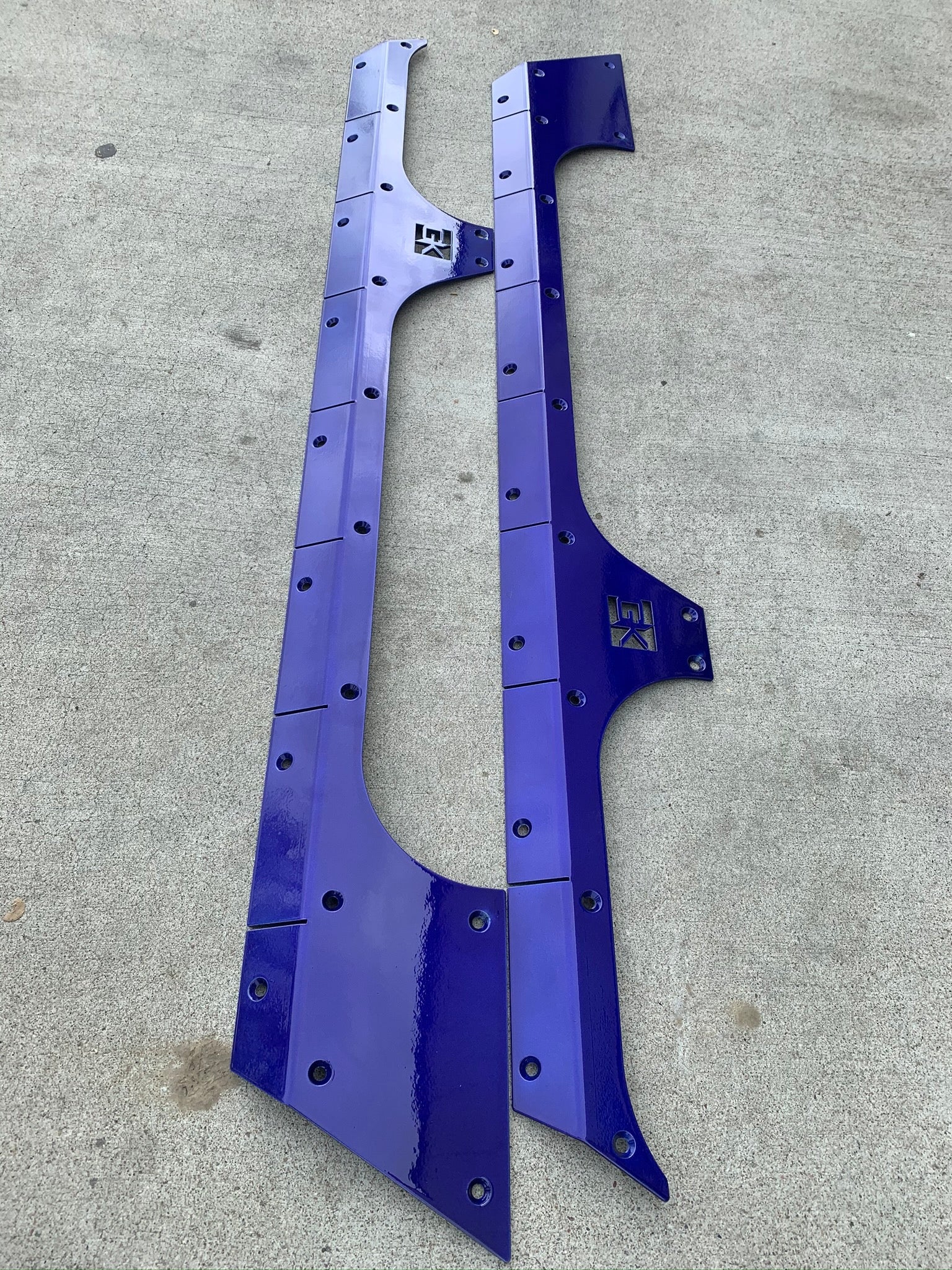 Gauntlet Series Rocker Guards for Jeep JK Wrangler