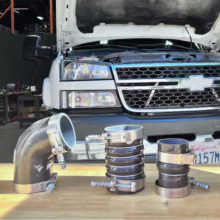 S&B hot and cold side boot kit for 2006-2010 Chevy GMC Duramax 6.6L