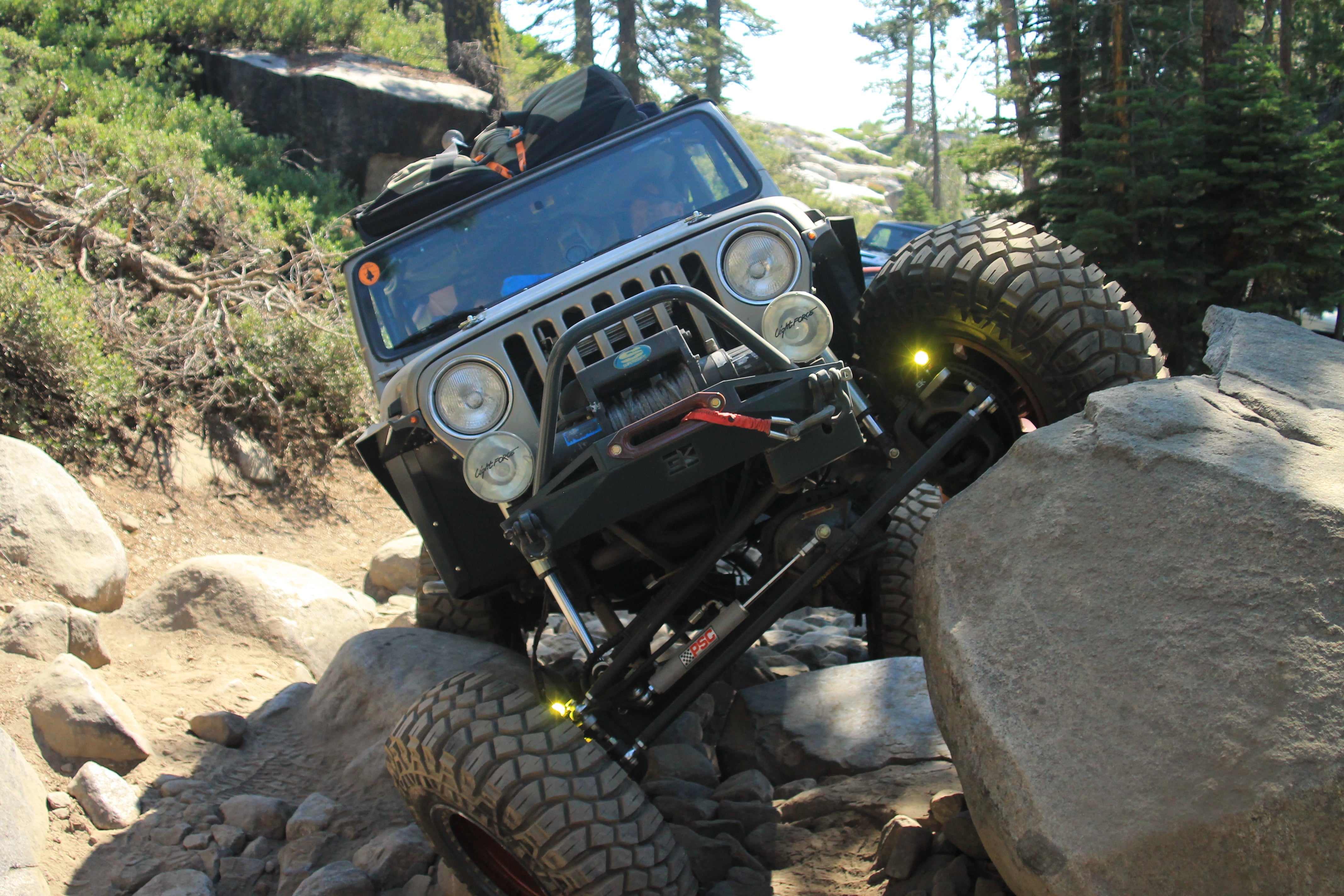 GateKeeper Off-Road DynaTrac Prorock Dana 60 Steerable Knuckle Pod Light Mounts for High Steer