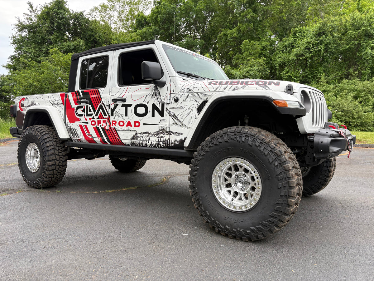 Clayton Off Road Premium 4.5-inch long arm lift kit for 2021-2023 diesel Jeep Gladiator JT