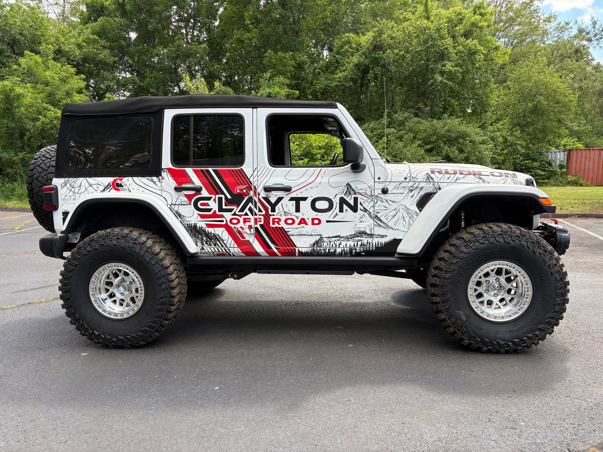 Clayton Off Road 4.5 inch HD dual rate rear coil springs for Jeep Wrangler JL