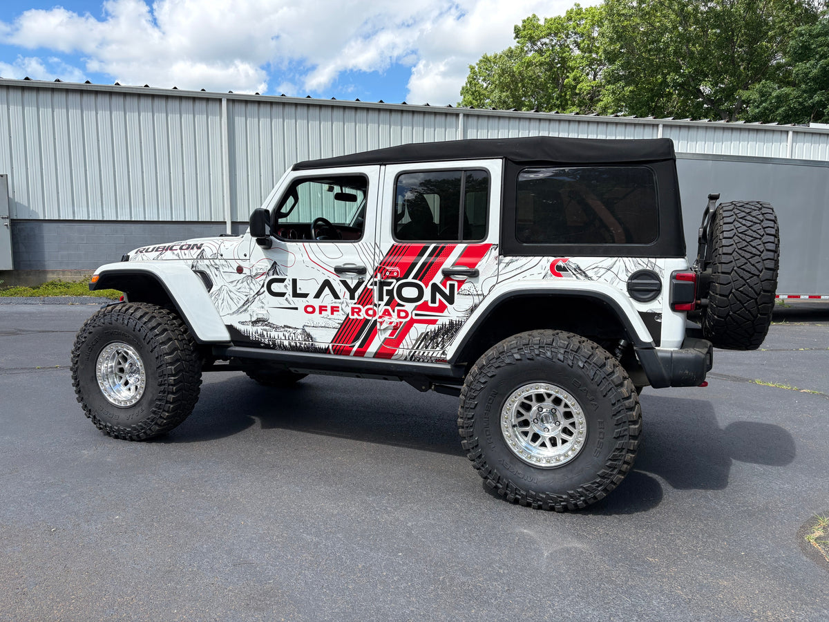 Clayton Off Road 4.5 inch HD dual rate rear coil springs for Jeep Wrangler JL