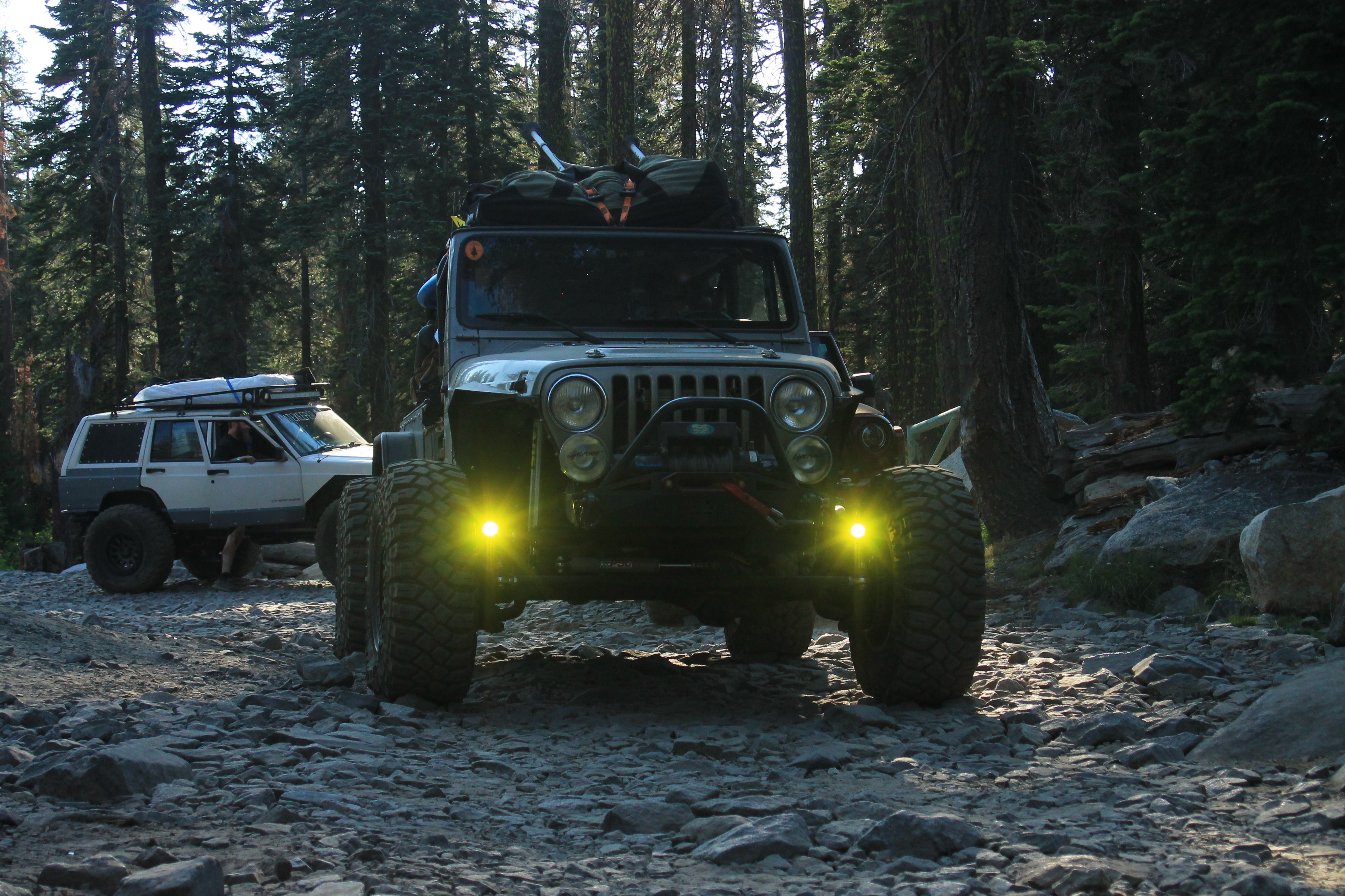 GateKeeper Off-Road DynaTrac Prorock Dana 60 Steerable Knuckle Pod Light Mounts for High Steer