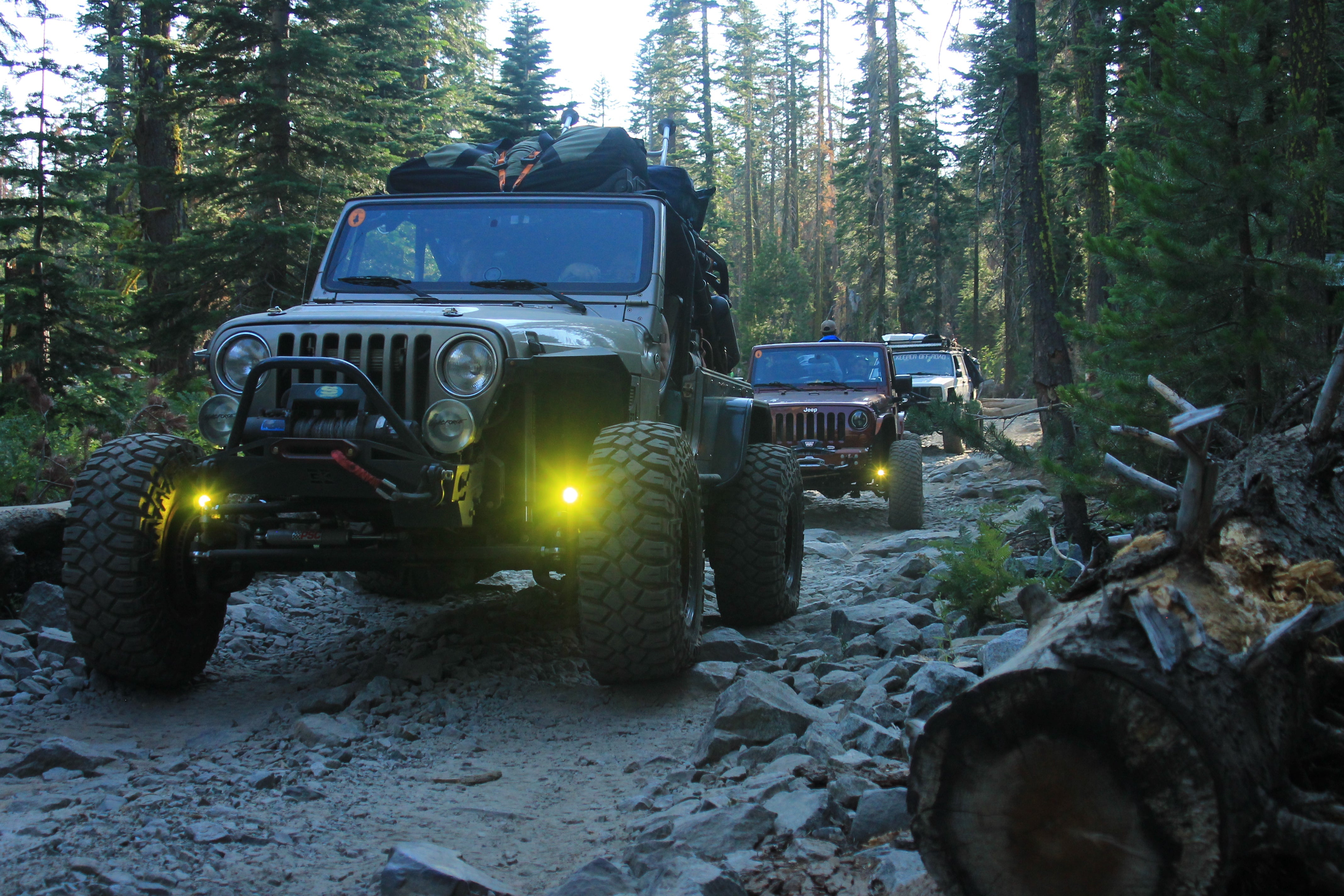 GateKeeper Off-Road DynaTrac Prorock Dana 60 Steerable Knuckle Pod Light Mounts for High Steer