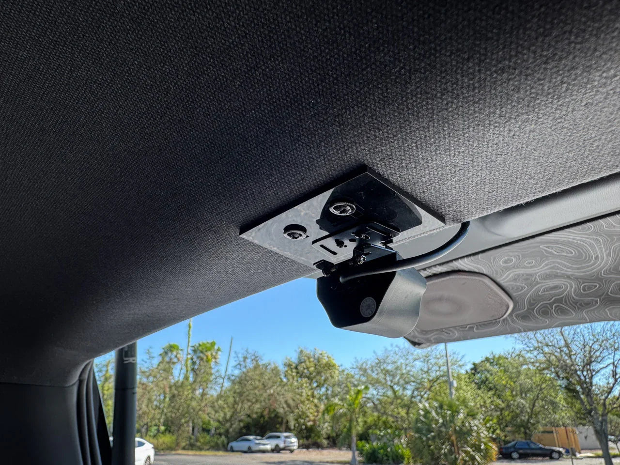 Custom Mounting Plate for Car DVR Rear Camera (Wolfbox, FitcamX, etc) - 2024+ Land Cruiser / GX 550