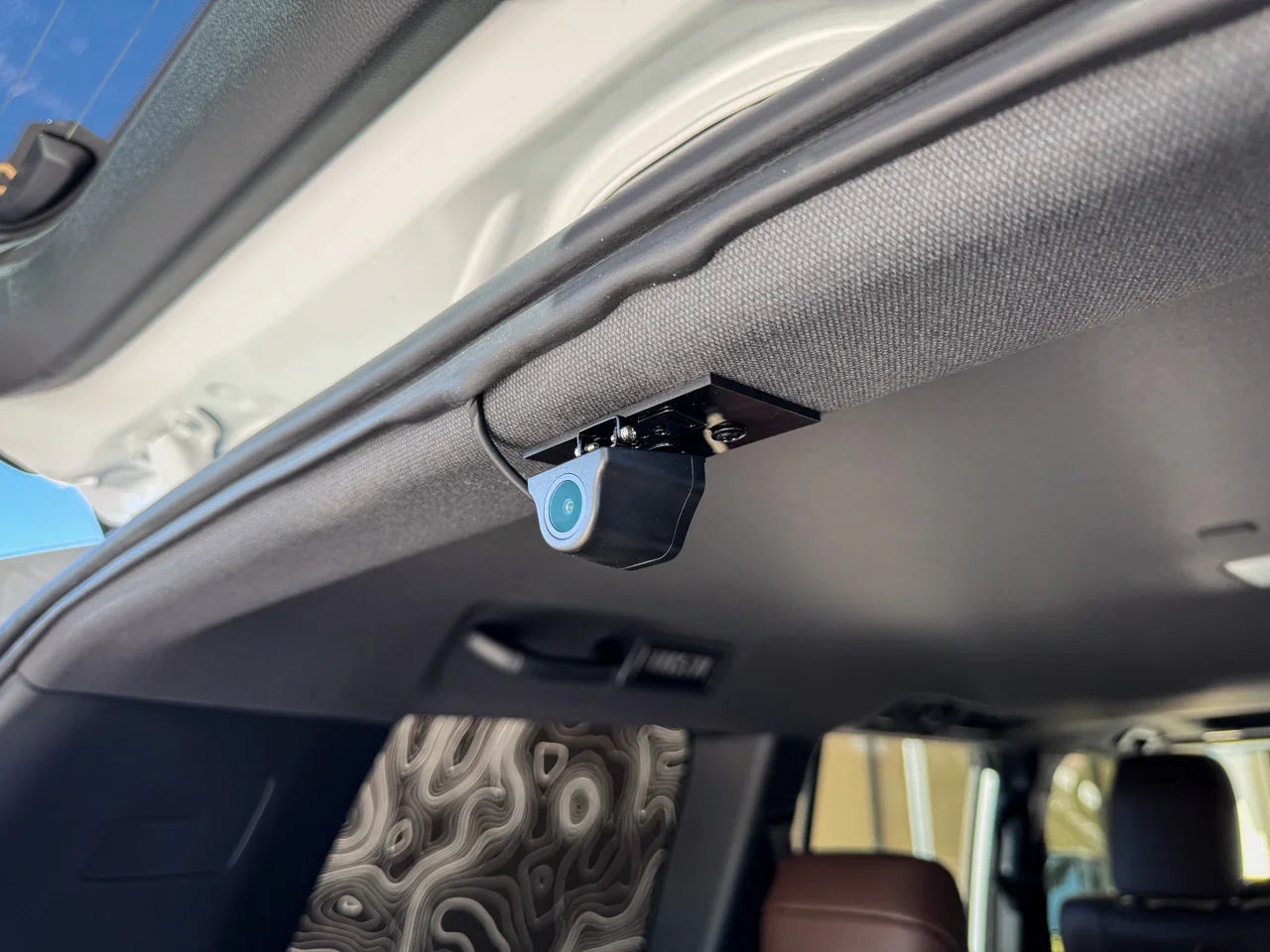 Custom Mounting Plate for Car DVR Rear Camera (Wolfbox, FitcamX, etc) - 2024+ Land Cruiser / GX 550