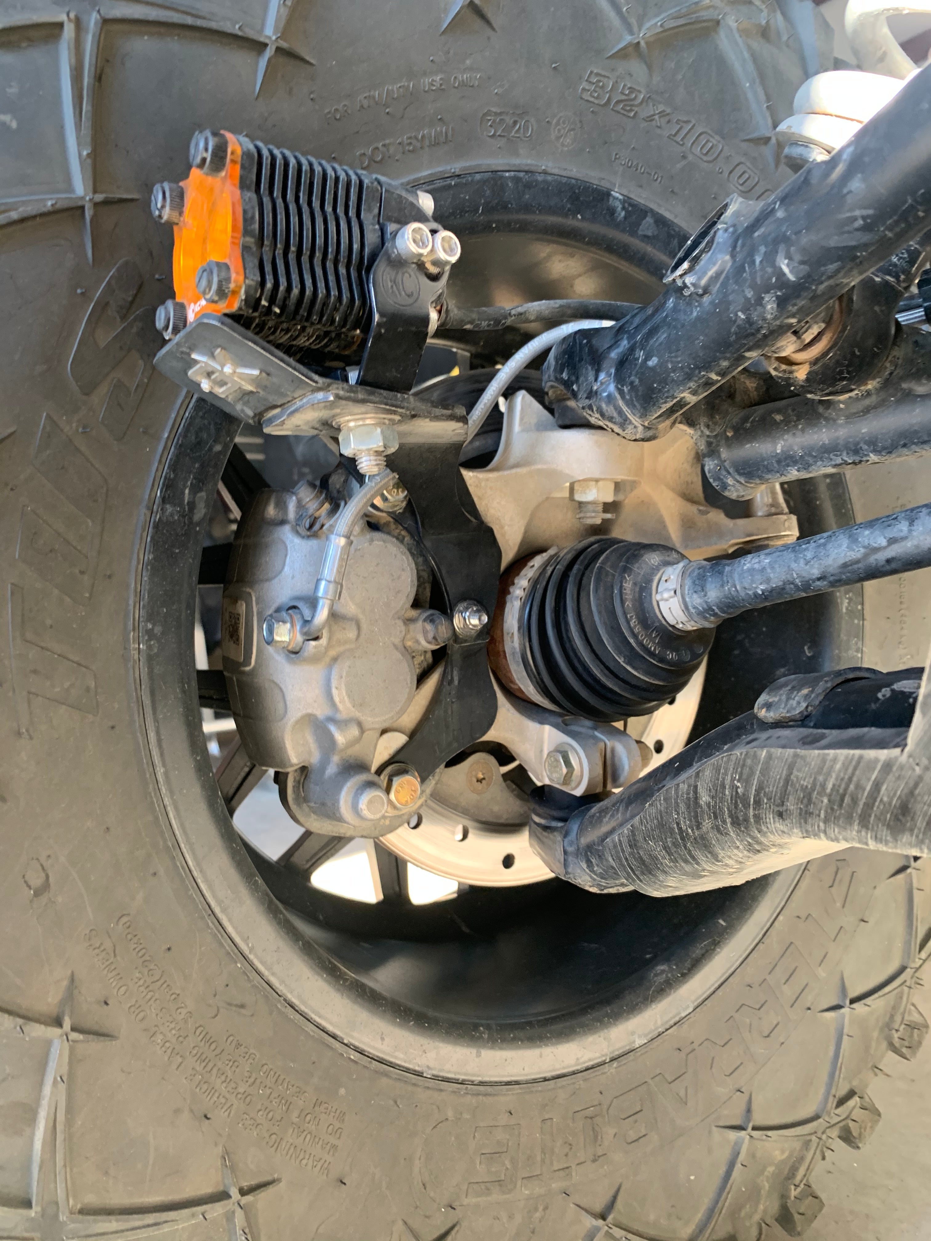 Can Am Maverick X3 Steerable Knuckle Pod Light Mounts (2017-2022)