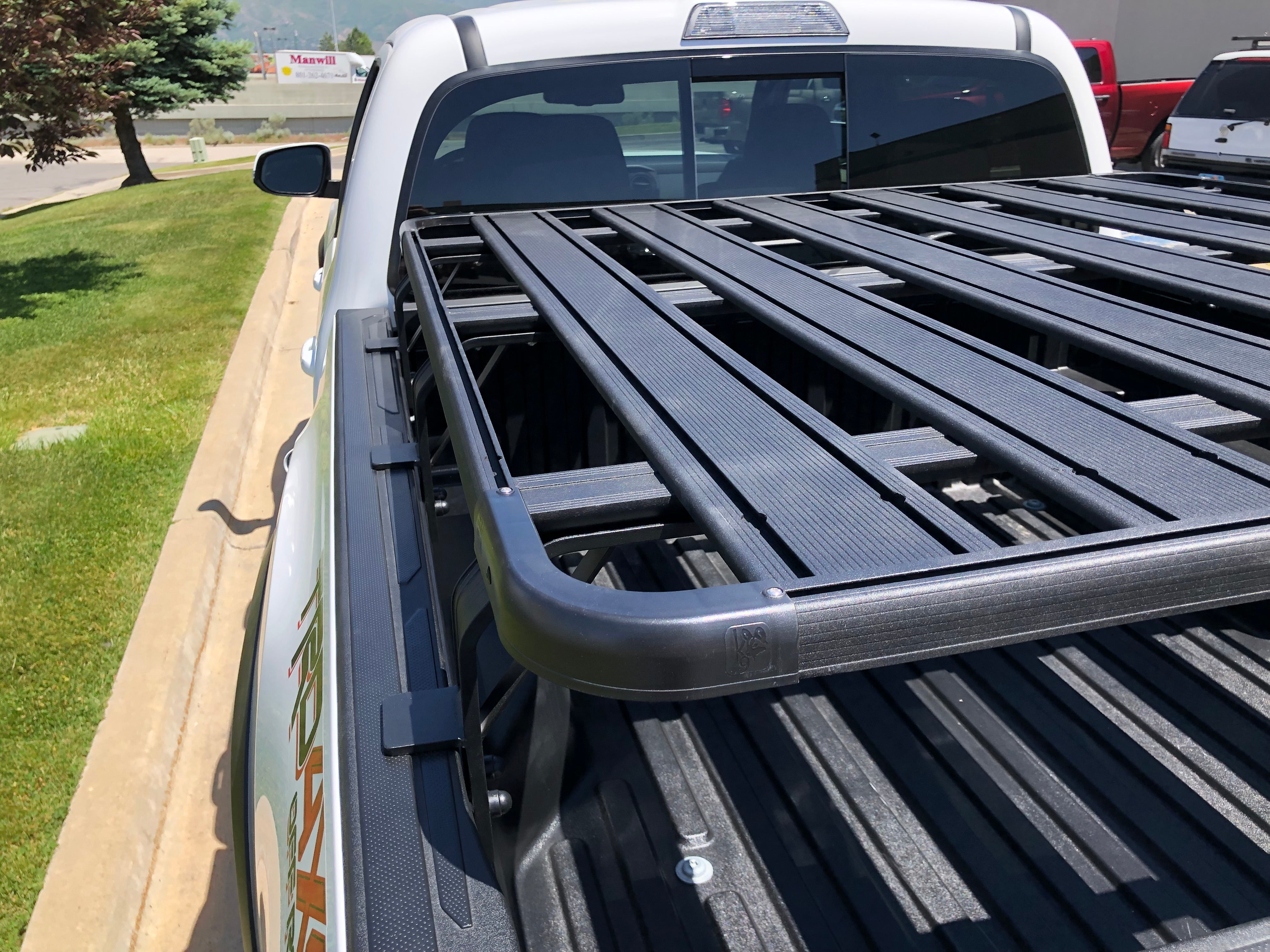 Eezi-Awn Toyota Tacoma K9 Bed Rail Rack Kit