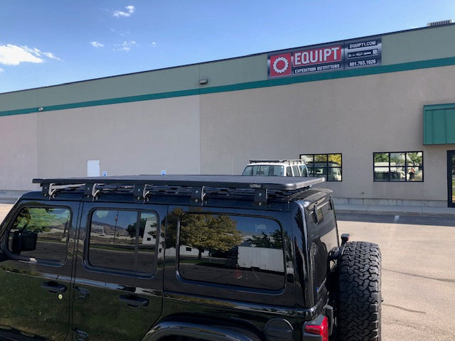 Equipt Jeep Wrangler JL K9 Roof Rack Kit