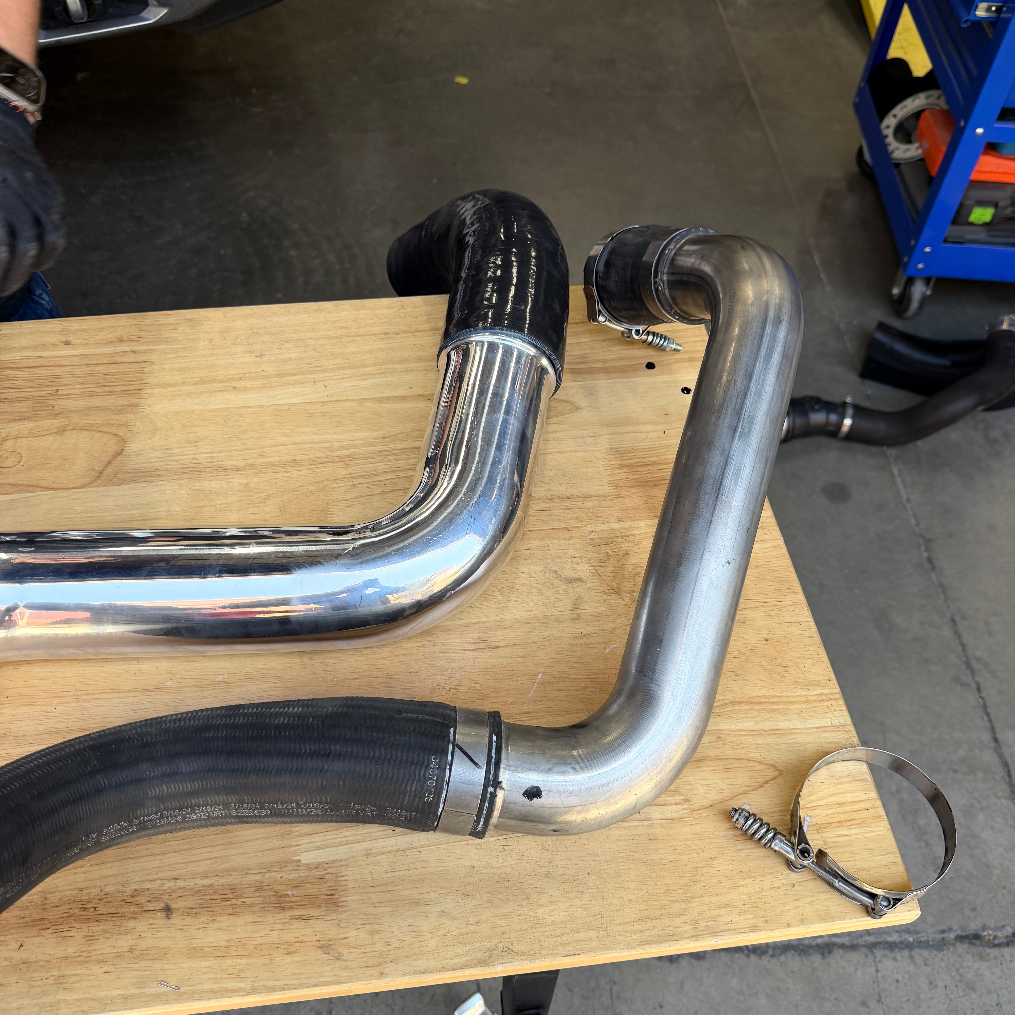 Cold and Hot Side Intercooler Pipe for 2020-2026 Silverado / Sierra Duramax L5P 6.6L