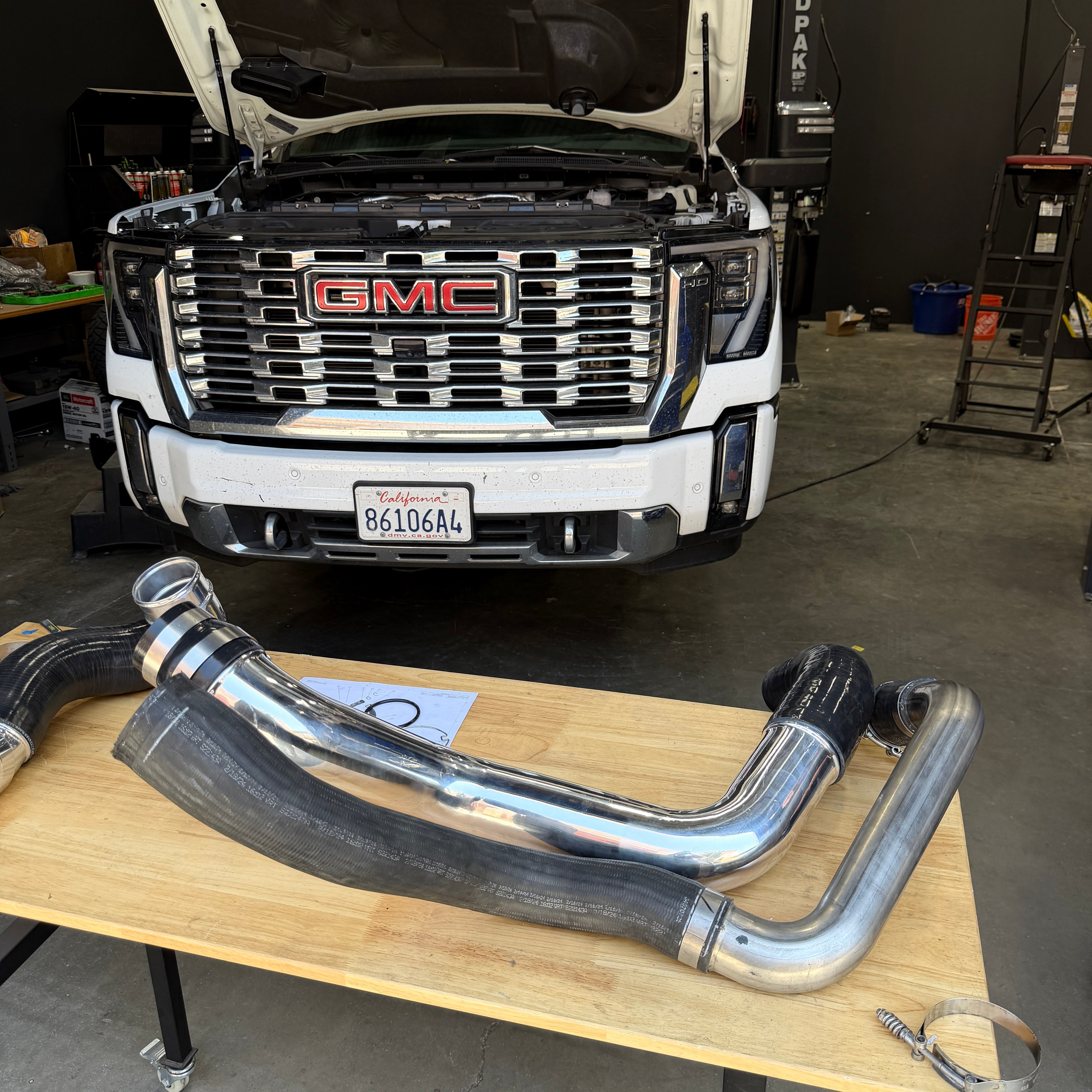 Cold and Hot Side Intercooler Pipe for 2020-2026 Silverado / Sierra Duramax L5P 6.6L