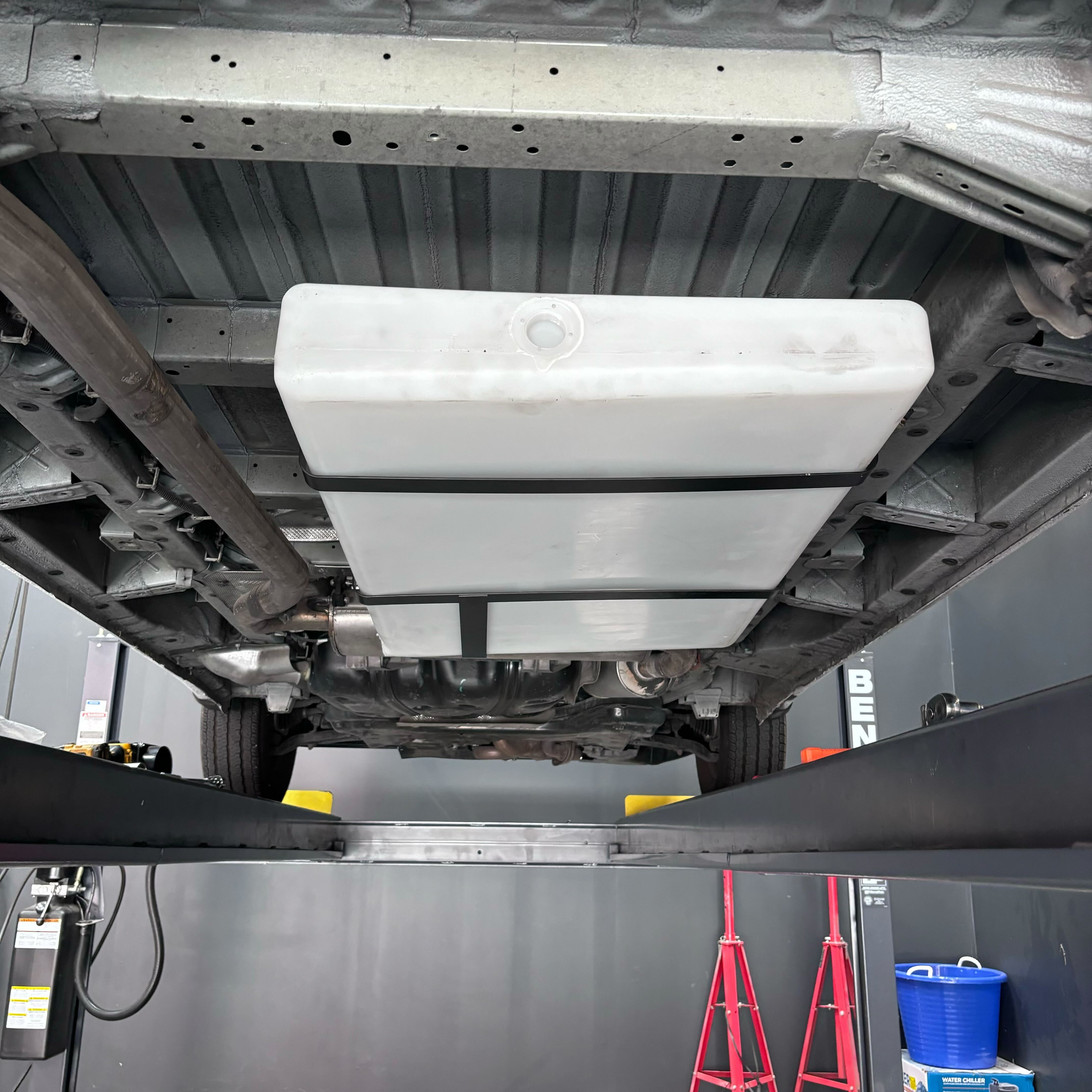 36 Gallon Undercarriage Fresh/Grey Water Tank Ford 2013-2026 Dodge / Ram Promaster 2500, 3500 159” And 159" EXT