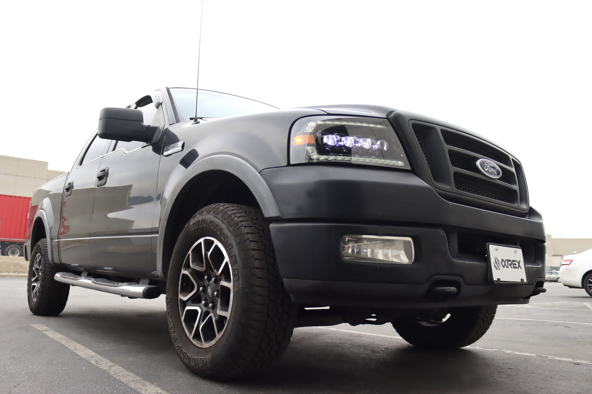 AlphaRex NOVA-Series LED Projector Headlights for Ford F-150 - Chrome