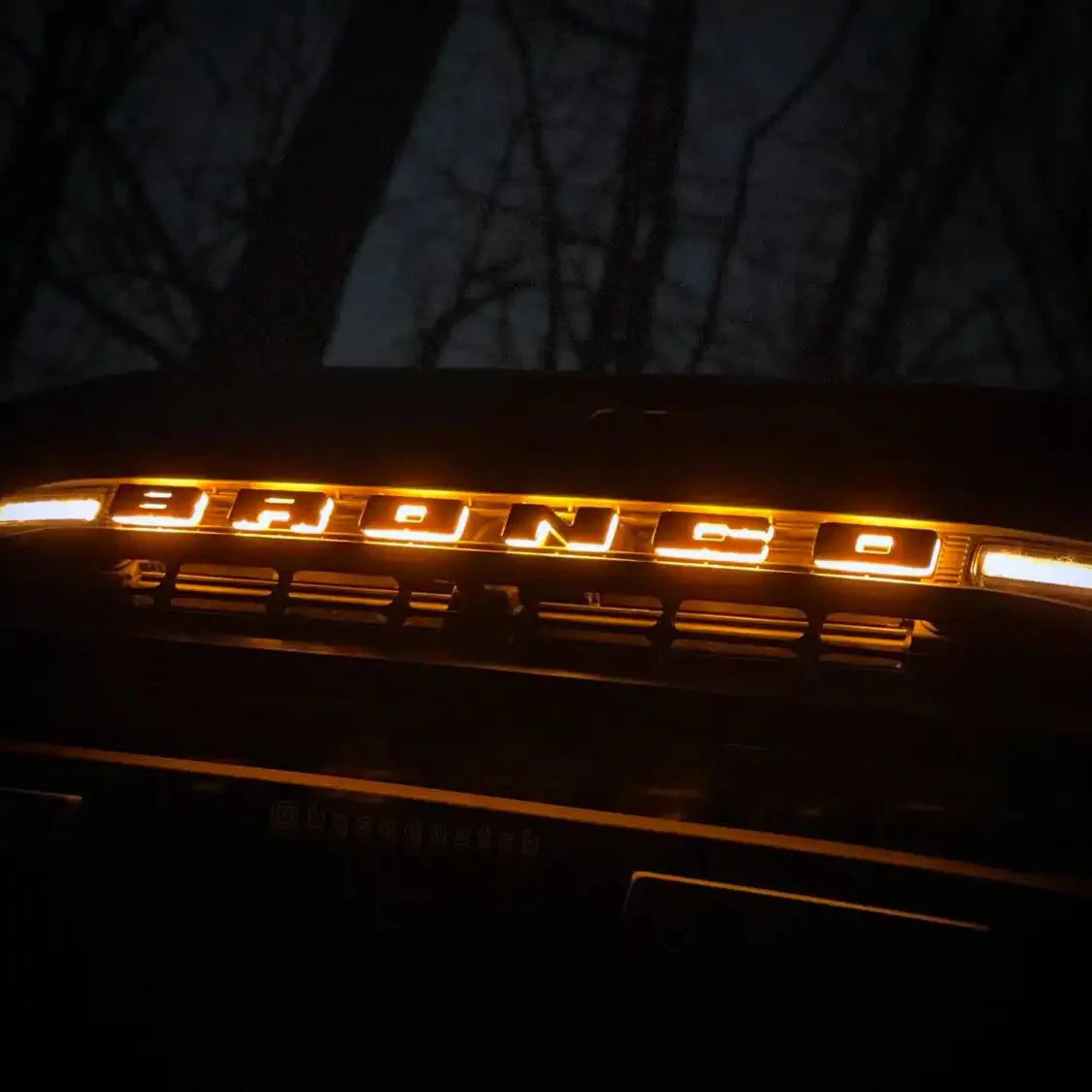 ORACLE Lighting illuminated LED letter badges for universal fit