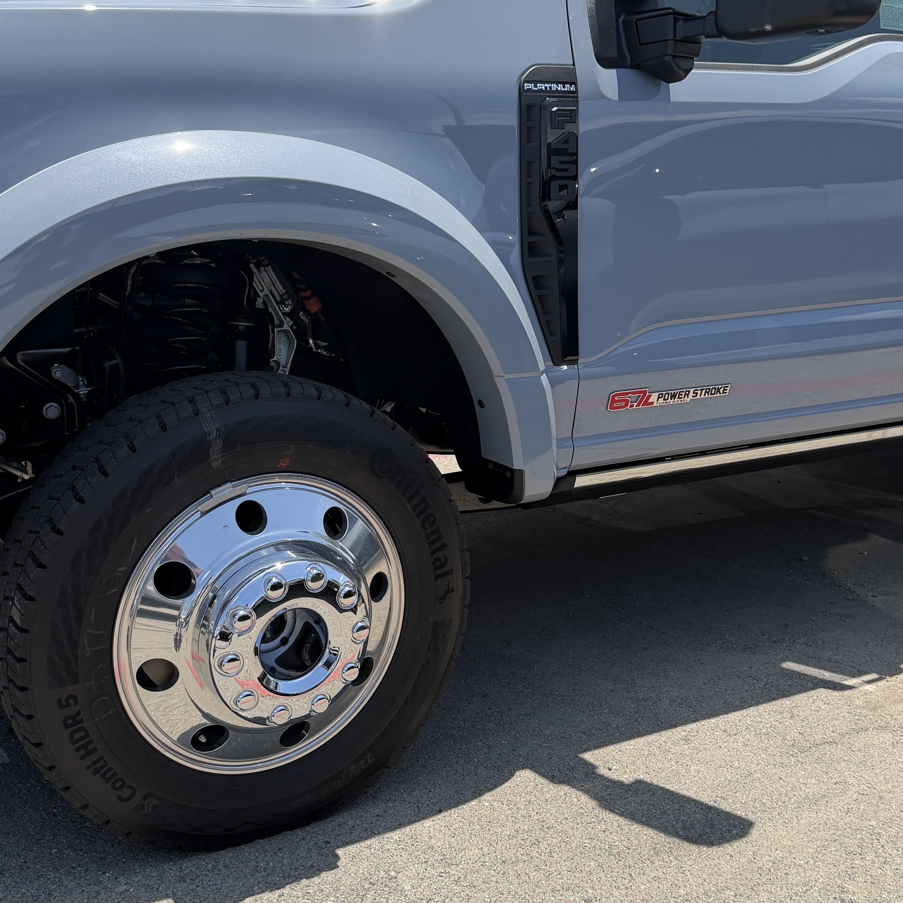 MUD FLAP DELETE FOR 2017-2026 FORD F-450 & F-550