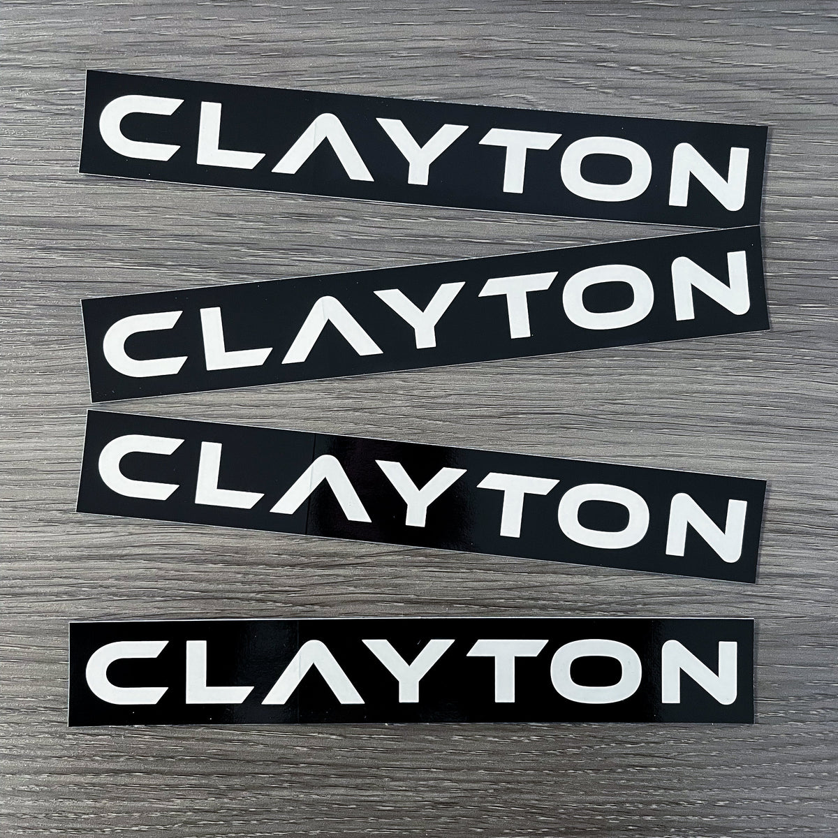 Clayton Off Road control arm decals for universal fit