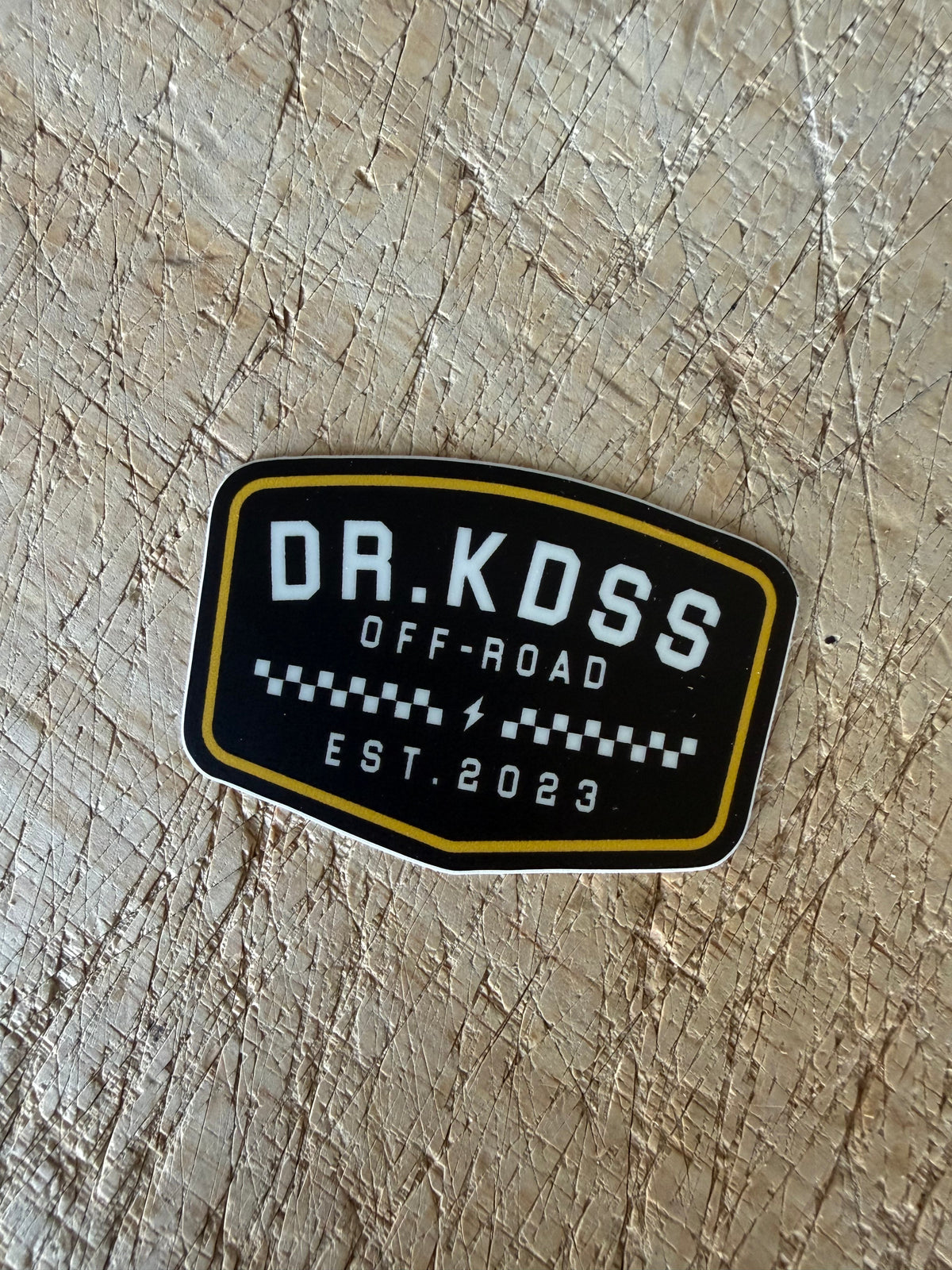 Dr. KDSS Heritage Badge sticker for universal fit
