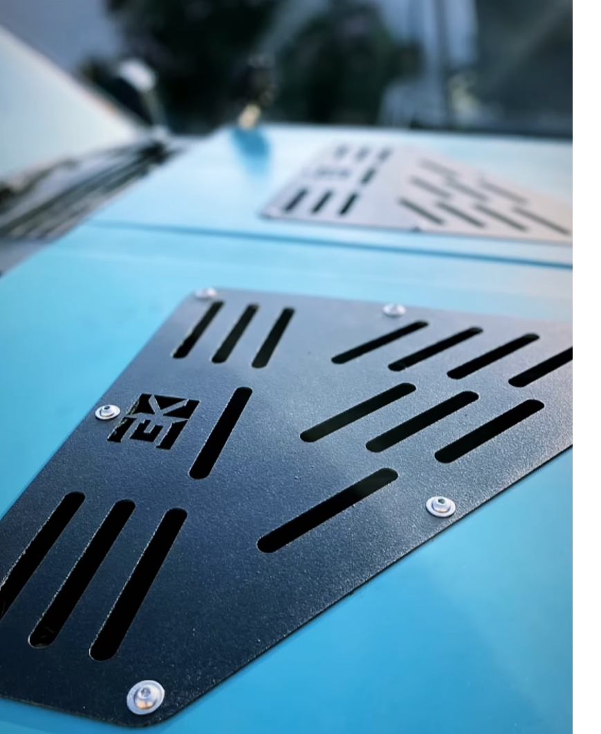 1984-2004 Jeep Cherokee Grand Cherokee XJ ZJ WJ Universal Hood Vents