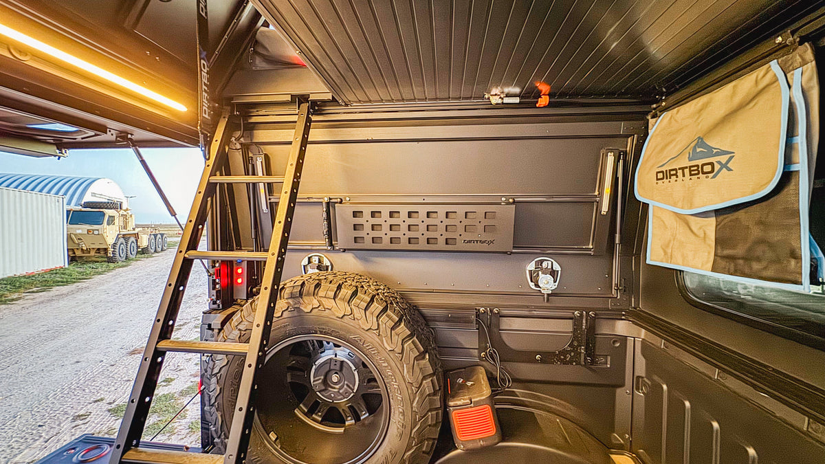 Dirtbox Overland Canopy Camper modular truck camper shell
