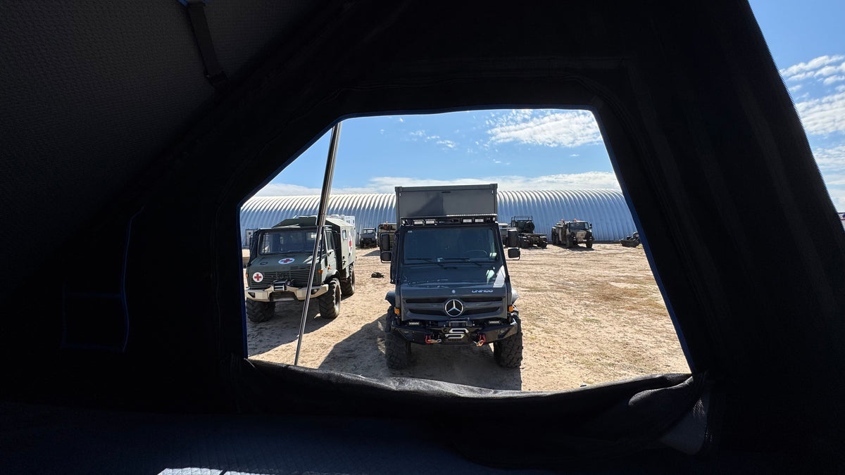Dirtbox Overland roof top tent combo for Ineos Grenadier