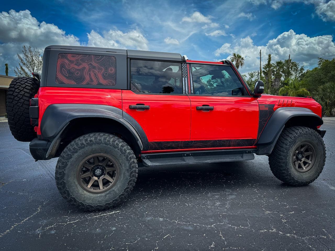 Topo EZ Install Door Cup Protectors - 2021+ Bronco