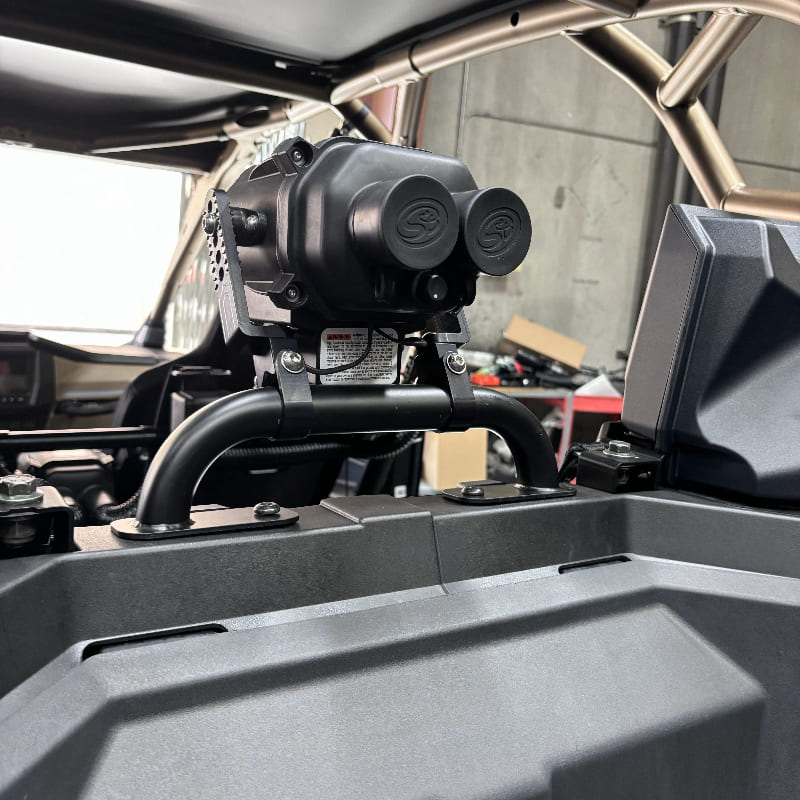 Helmet Particle Separator Lower Mounting Bar Attachment for 2020-2026 RZR Pro XP, 2022-2024 Polaris Turbo R & 2022-2026 Polaris RZR PRO R
