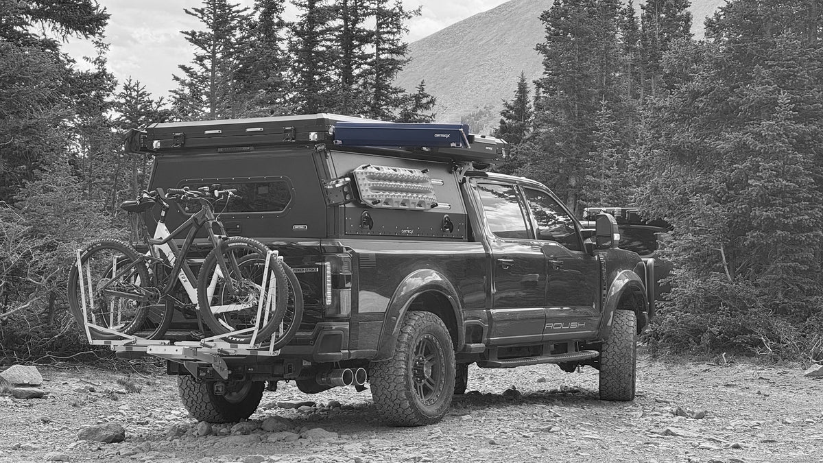 Dirtbox hard shell overland shower awning with changing room, universal fit
