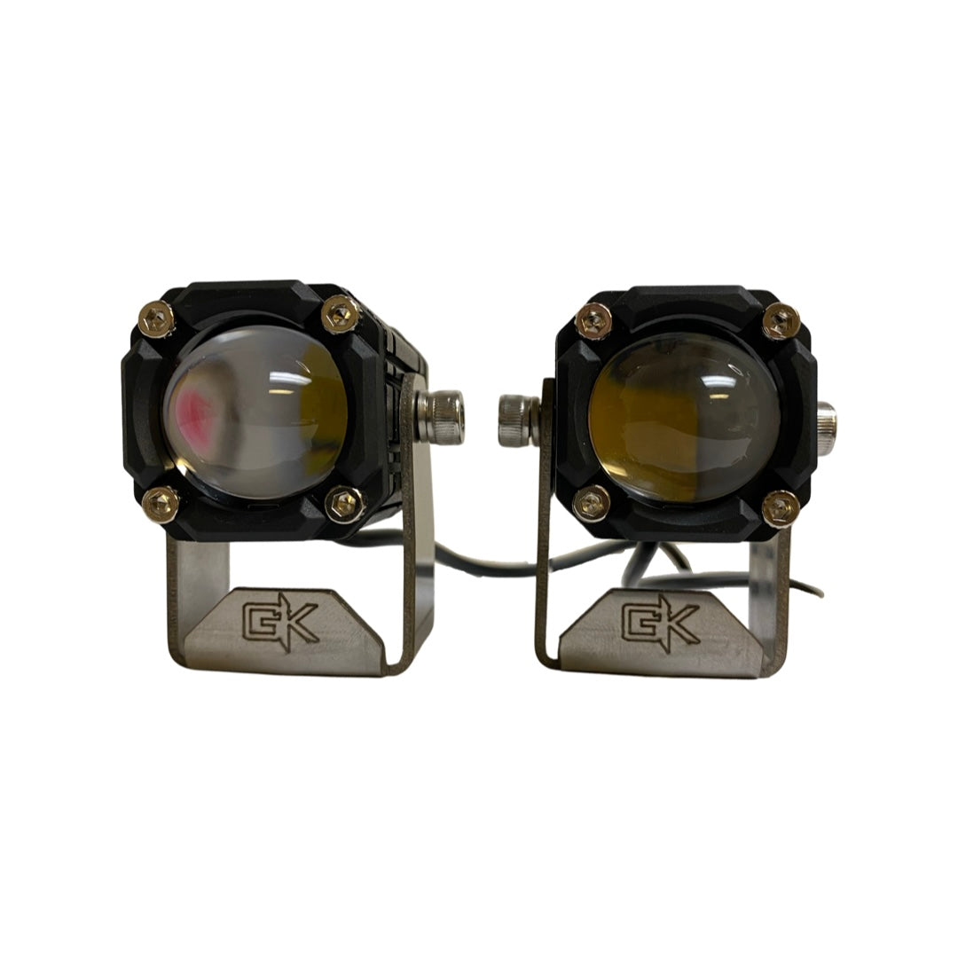 Gatekeeper GK "Easy Switch" 3 Function LED Amber/White Pod Lights