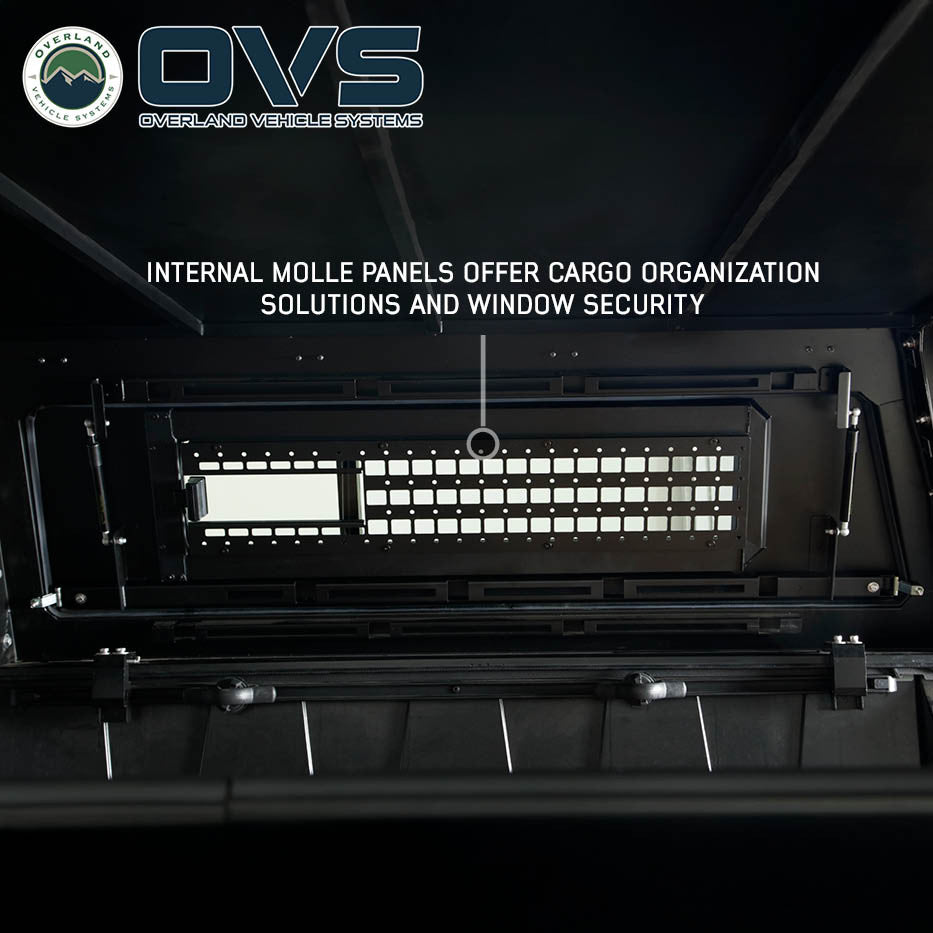 Expedition Pro+ Truck Cap w/ Full-Window Wing Doors & 3rd Brake Light | OVS