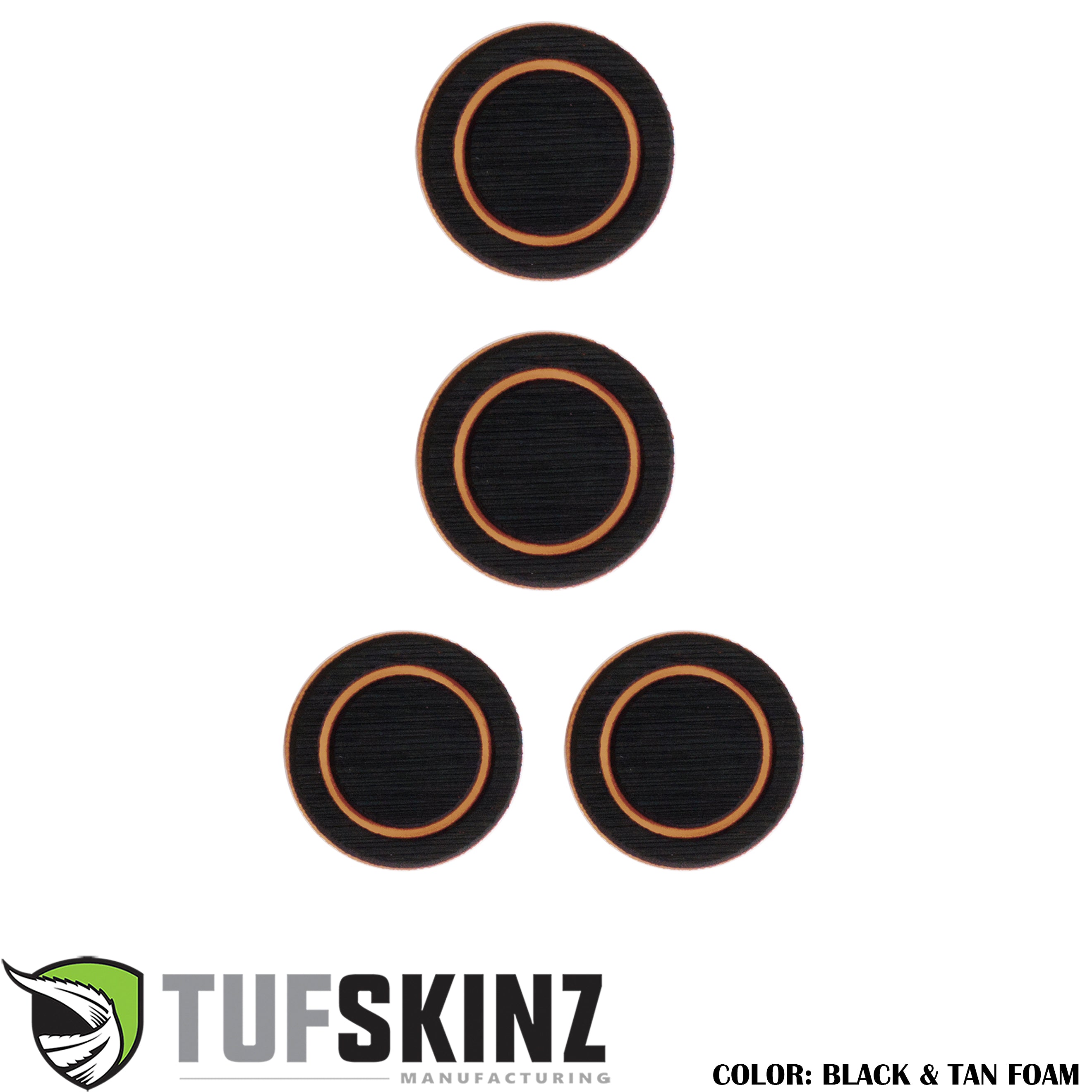 Interior Foam Inserts Fits 2007-2018 Jeep Wrangler JK Black/Tan